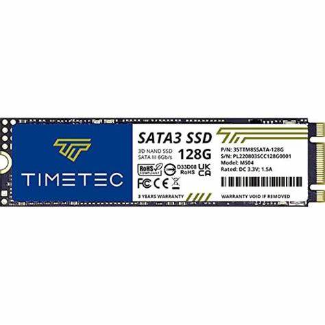 TIMETEC 128GB SATA3 SSD M804