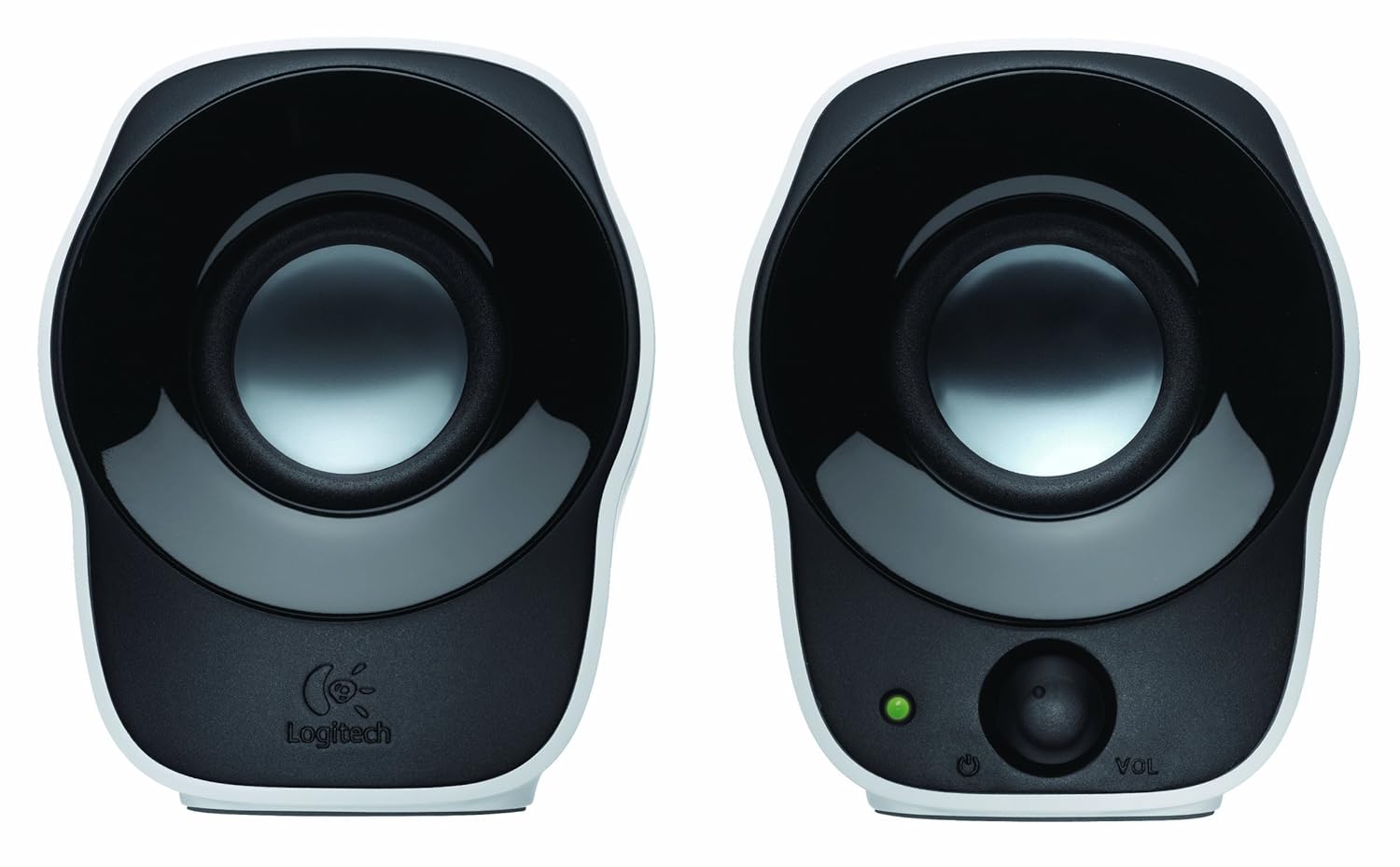 Logitech Z120 white computer speakers