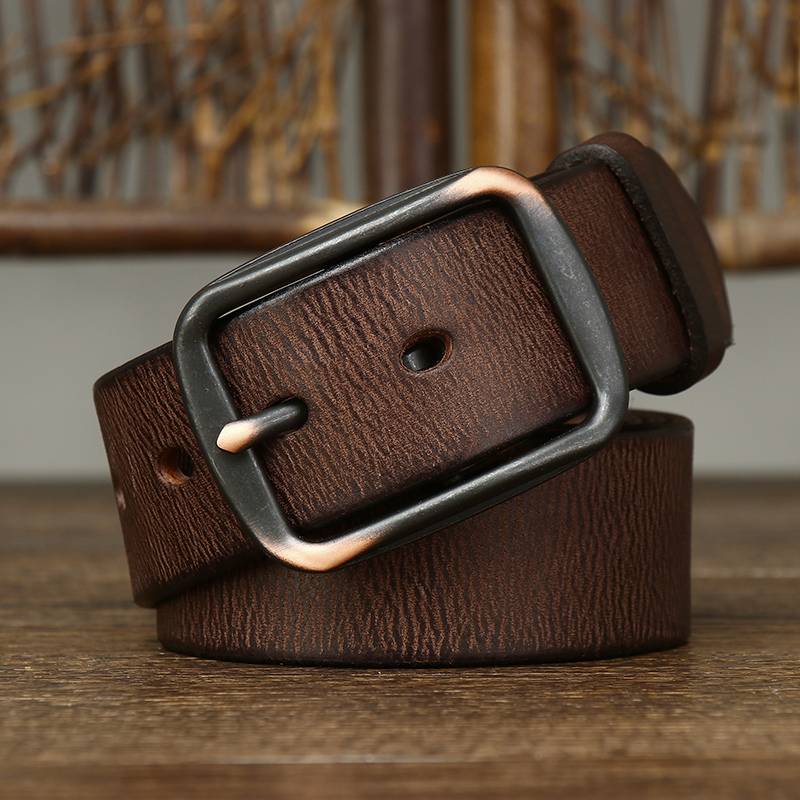 Handmade Vintage Everyday Leather Mens Belt