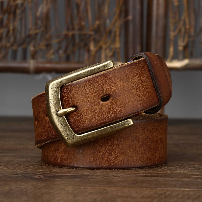 Thick Sturdy Wild Mens Handmade Belt