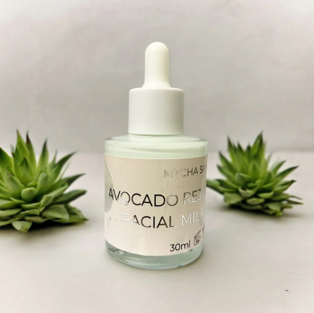 Avocado facial Rejuvenating milk serum
