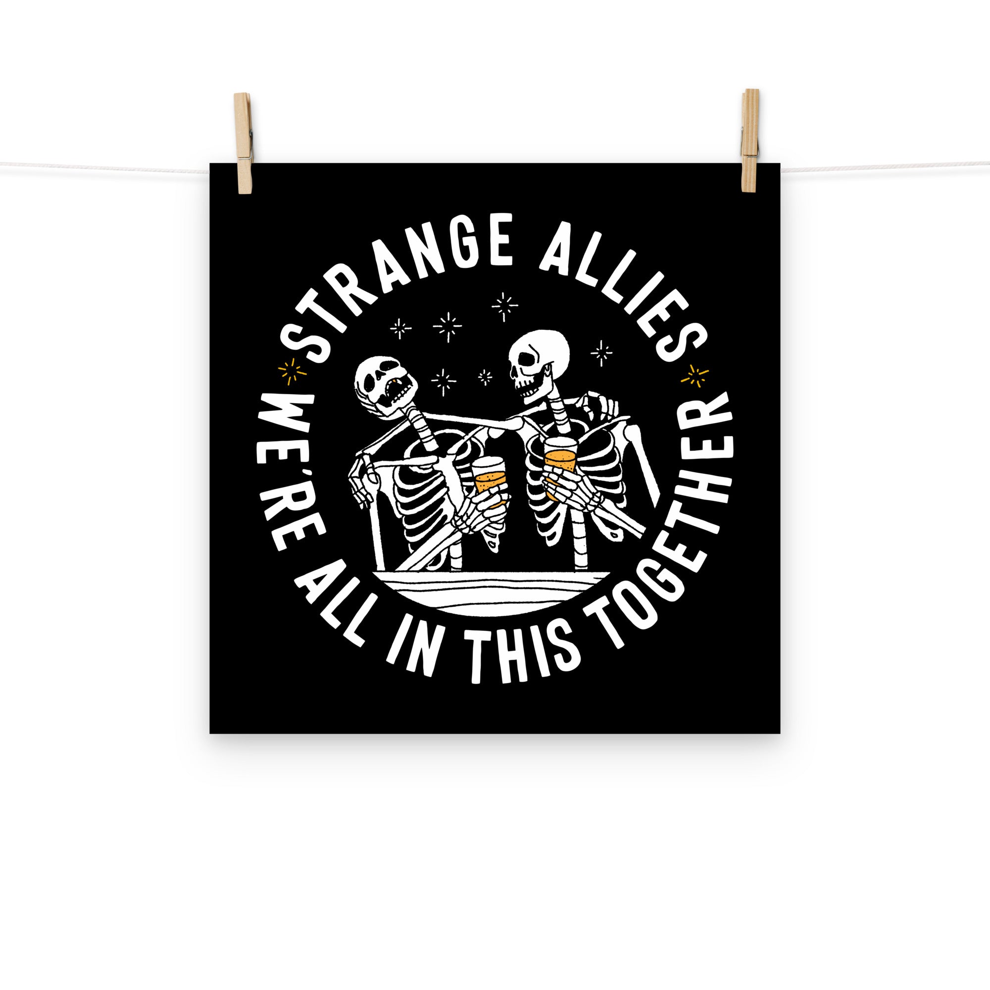 Social Club Giclée Print