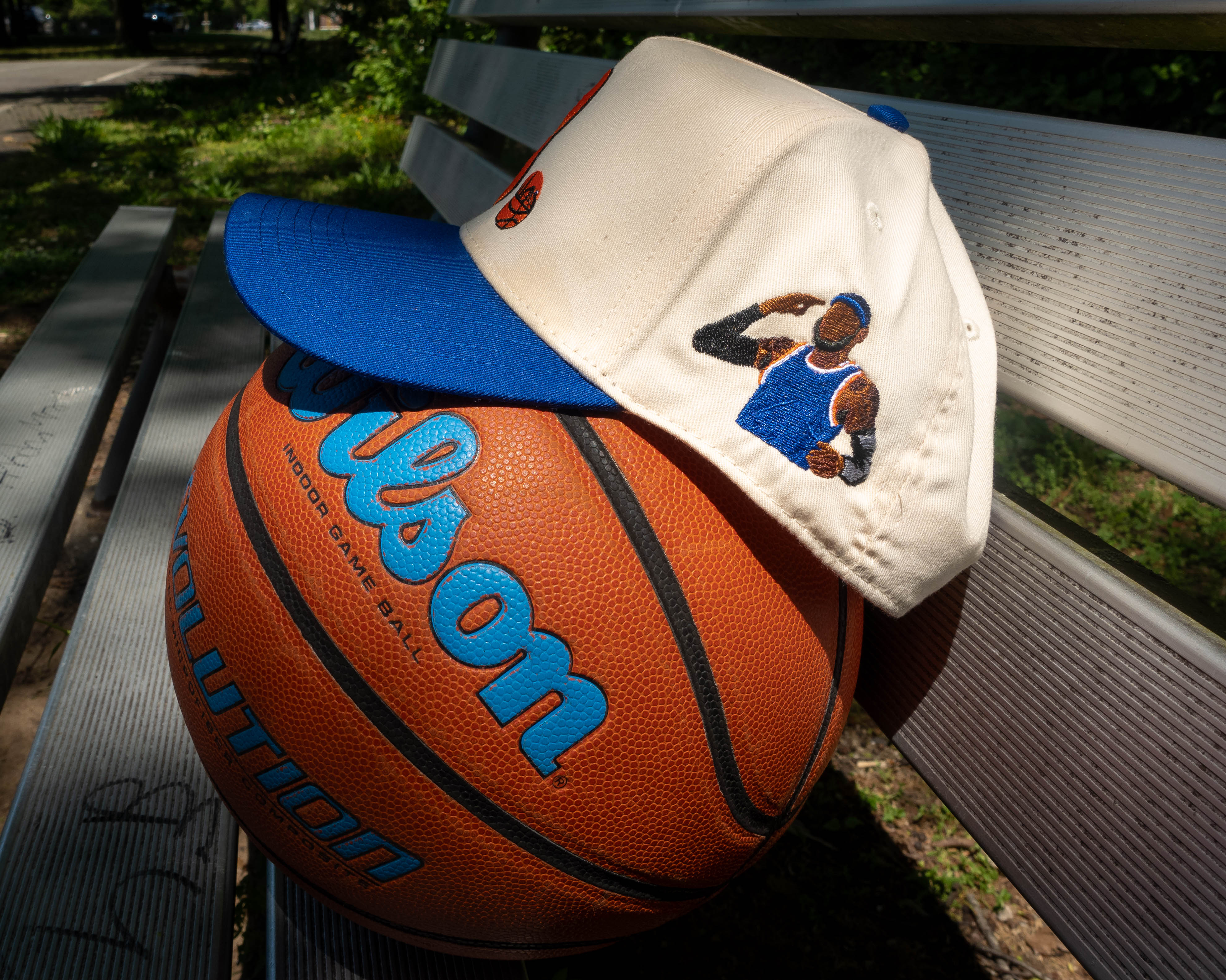 Carmelo Anthony 3. Dome Knicks Snapback Hat