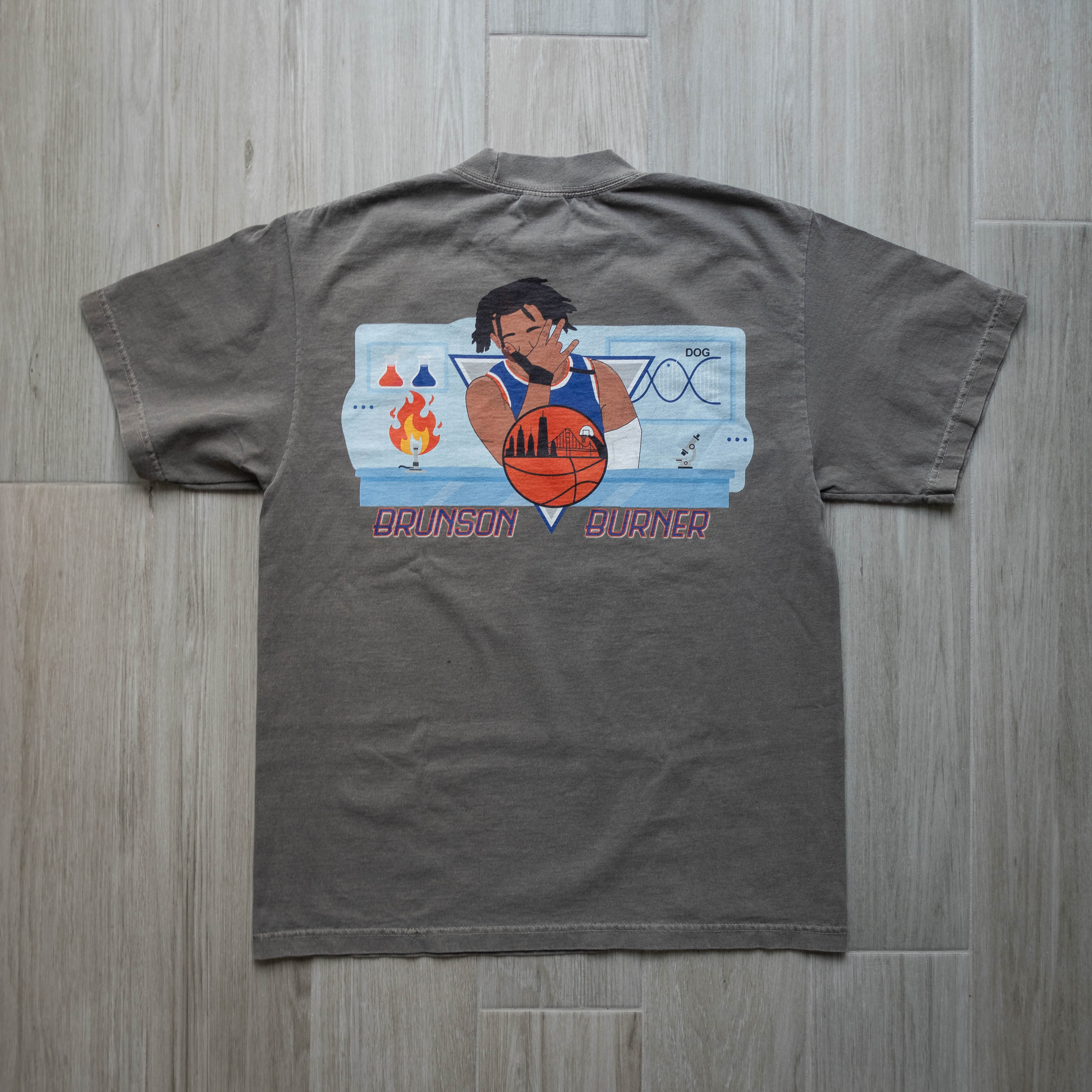 Jalen Brunson Burner New York Knicks Tee Shirt