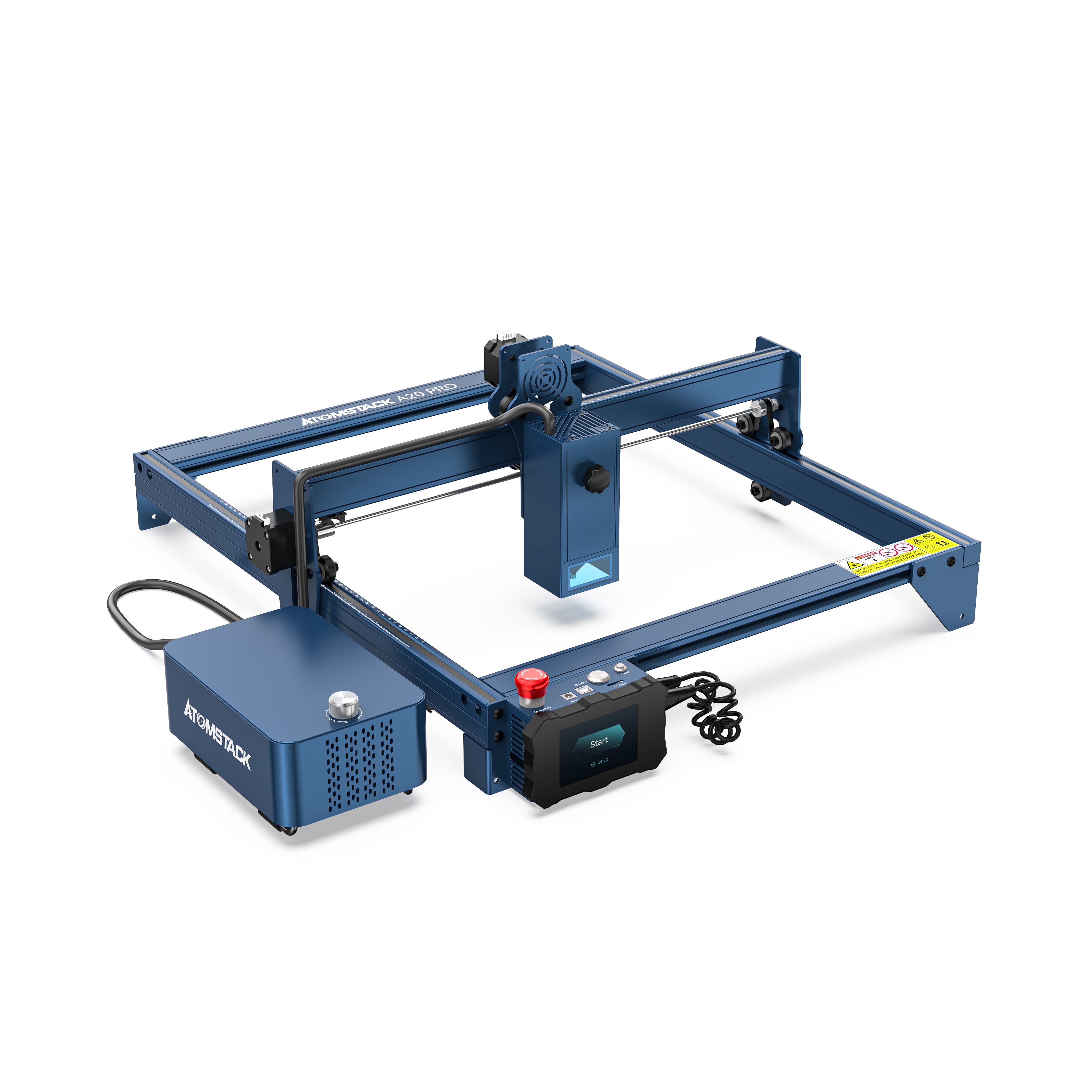 ATOMSTACK A20 Pro Laser Engraver 130W Cutting Machine with F30 Pro Air Assist Kit