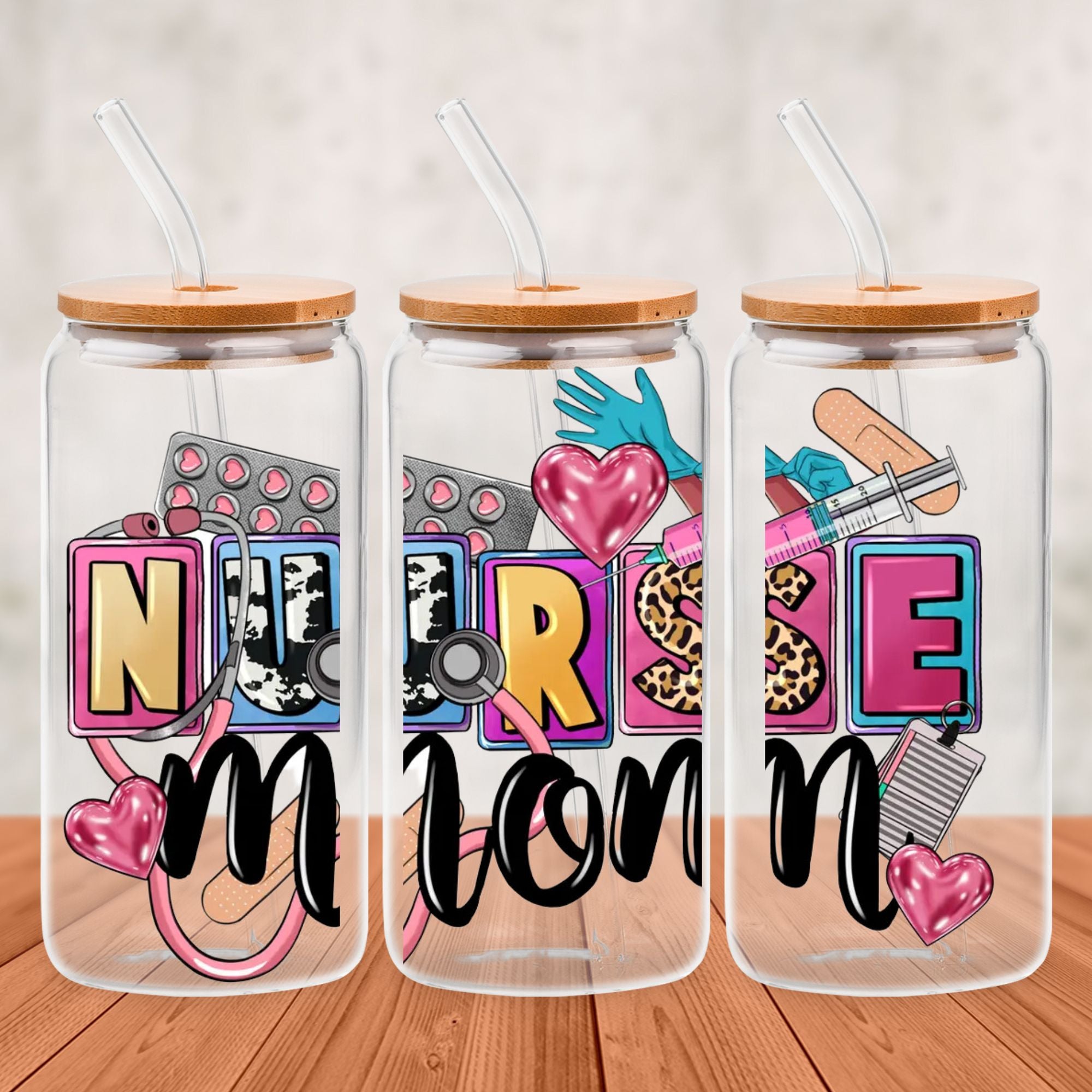 Nurse Mom 16oz Wrap