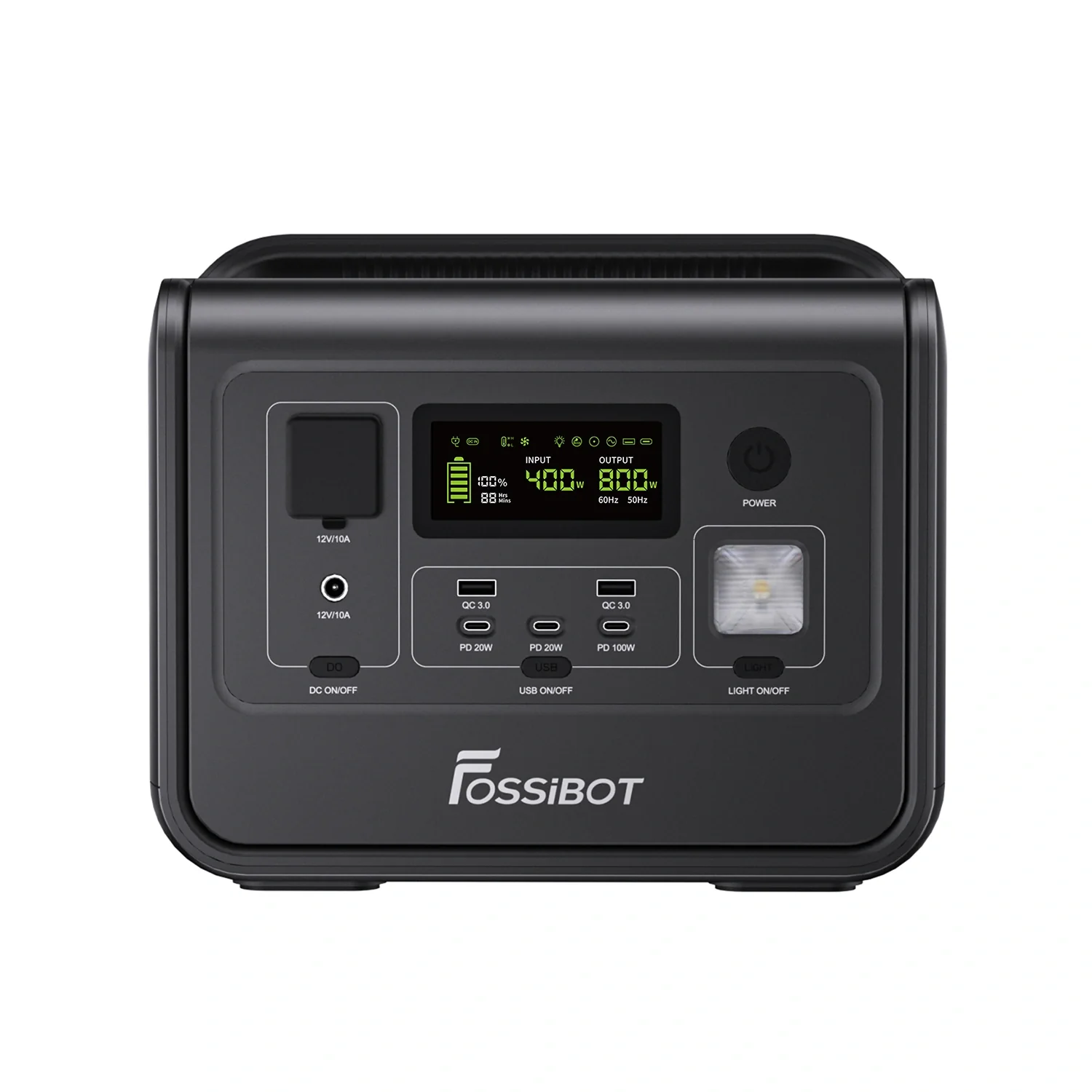 FOSSiBOT F800 Portable Power Station | 800W 512Wh