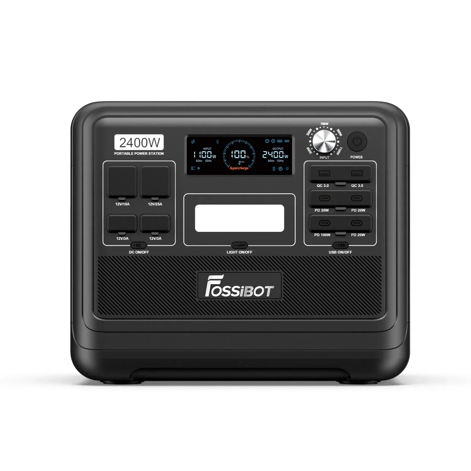 FOSSiBOT F2400 Station électrique portable | 2400W 2048Wh