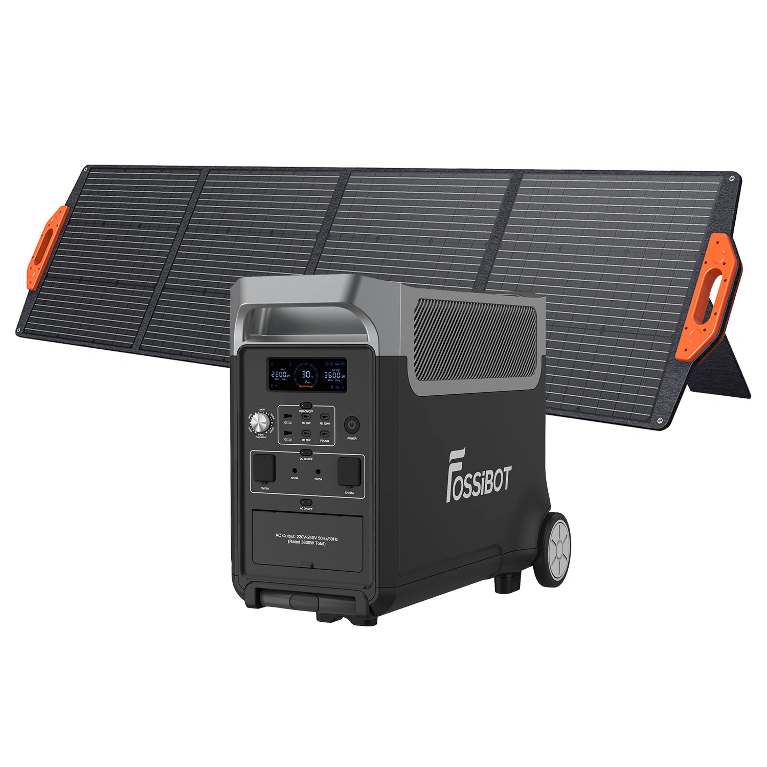 FOSSiBOT F3600 + SP200 | Solar Generator Kit