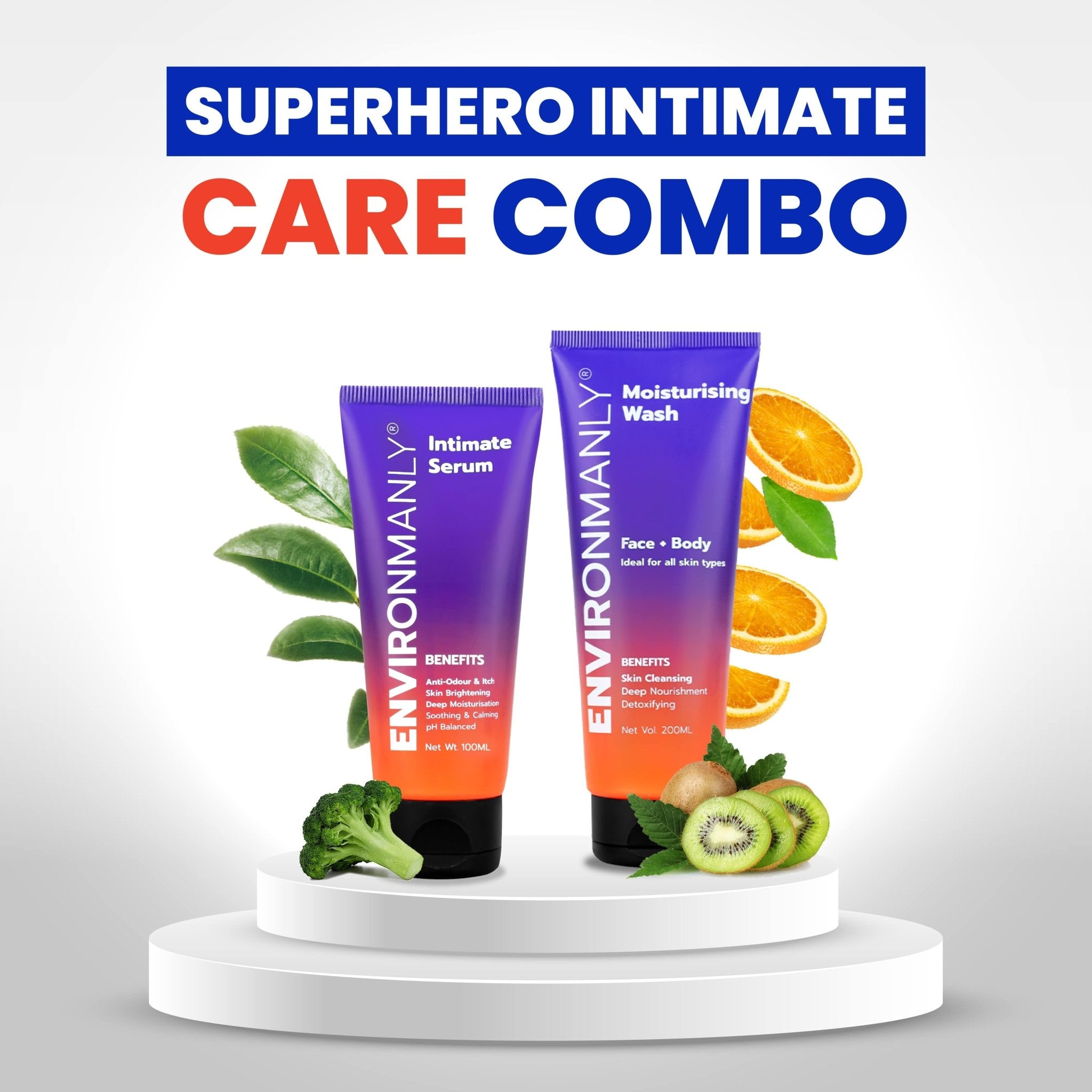 Superhero Intimate Care Combo