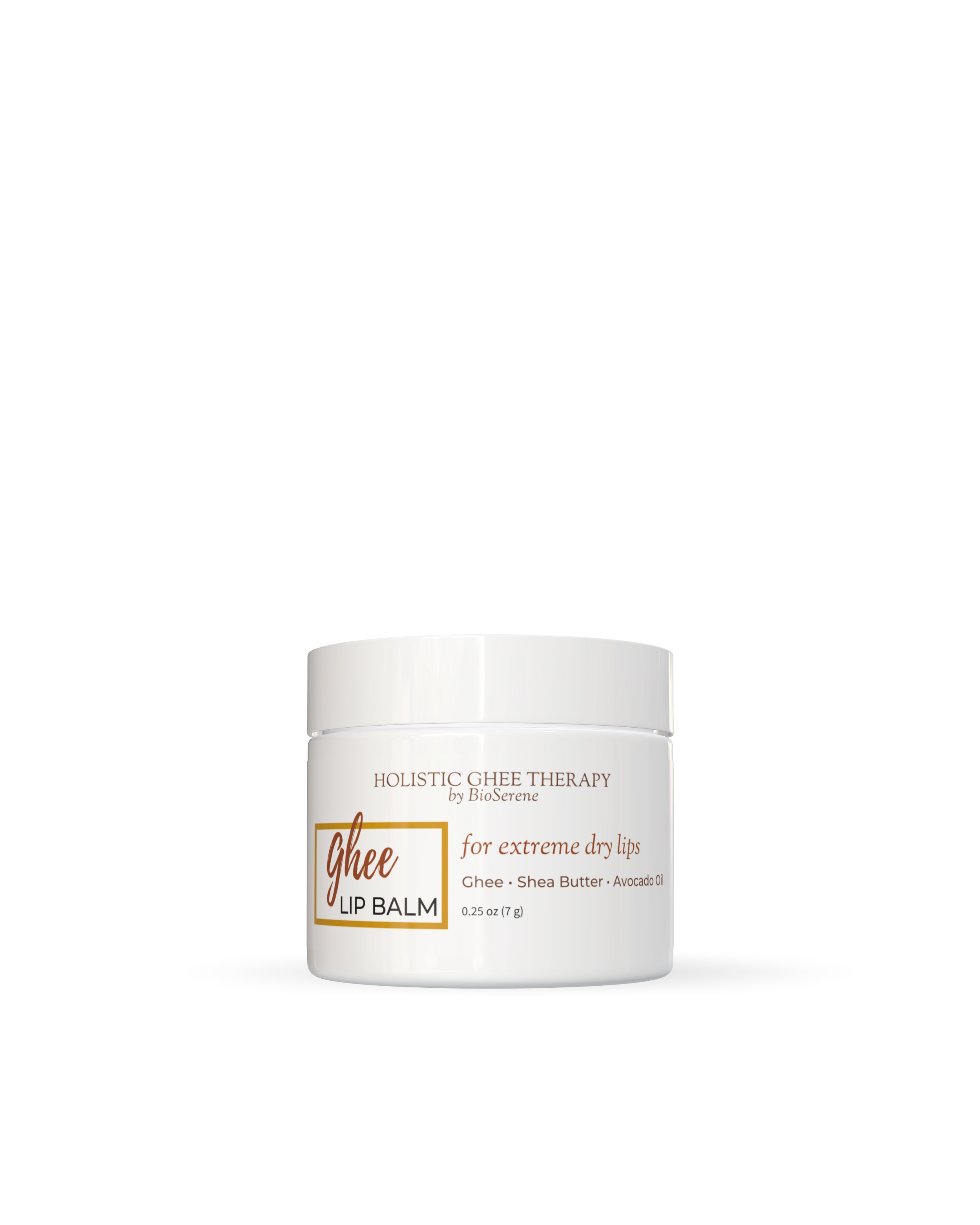 Moisturizing Ghee Lip Balm - Natural Lip Balm for Extra Dry Lips - PACK OF 4
