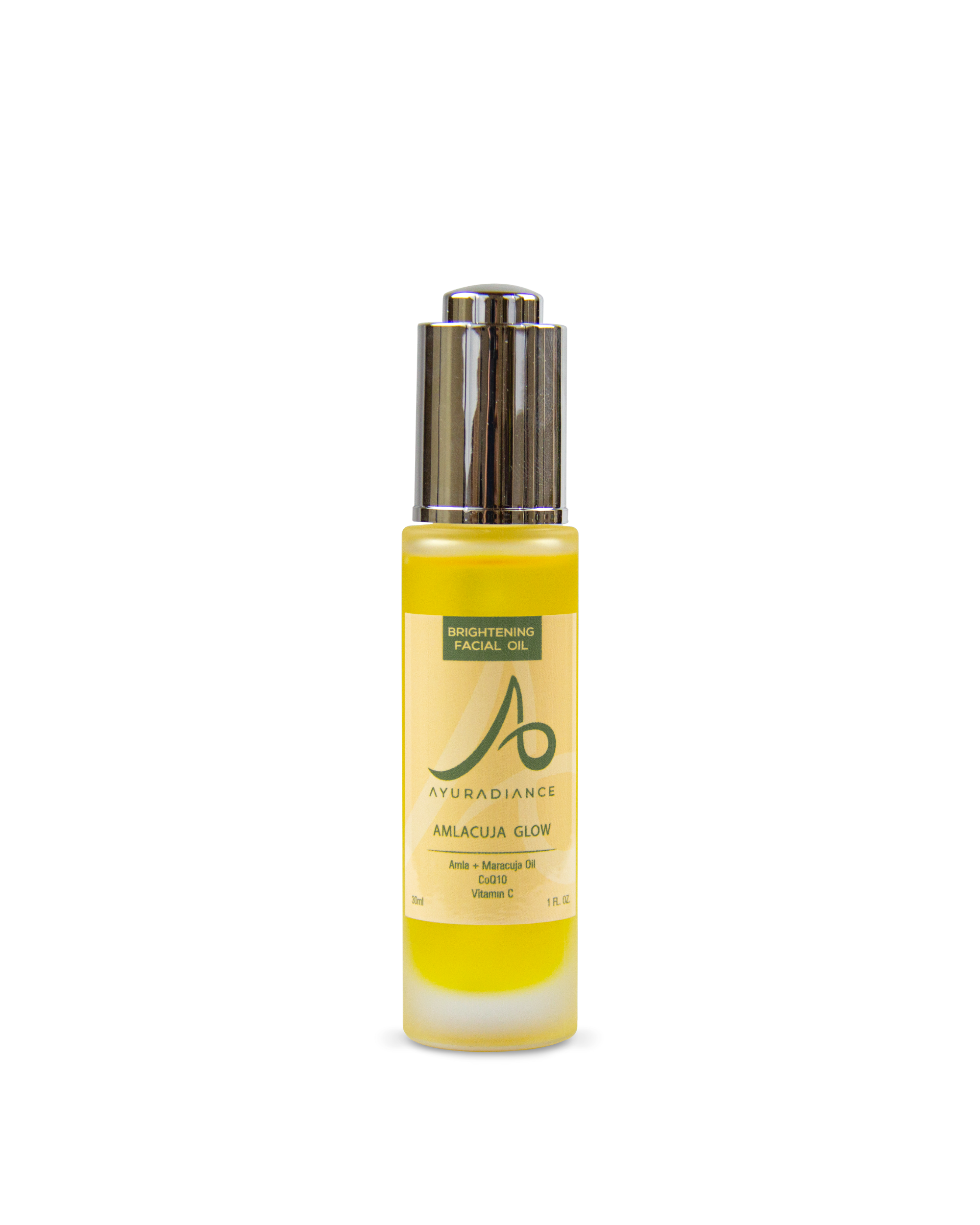 Amlacuja Glow Brightening Facial Oil with Vitamin C, Amla & Maracuja Oil