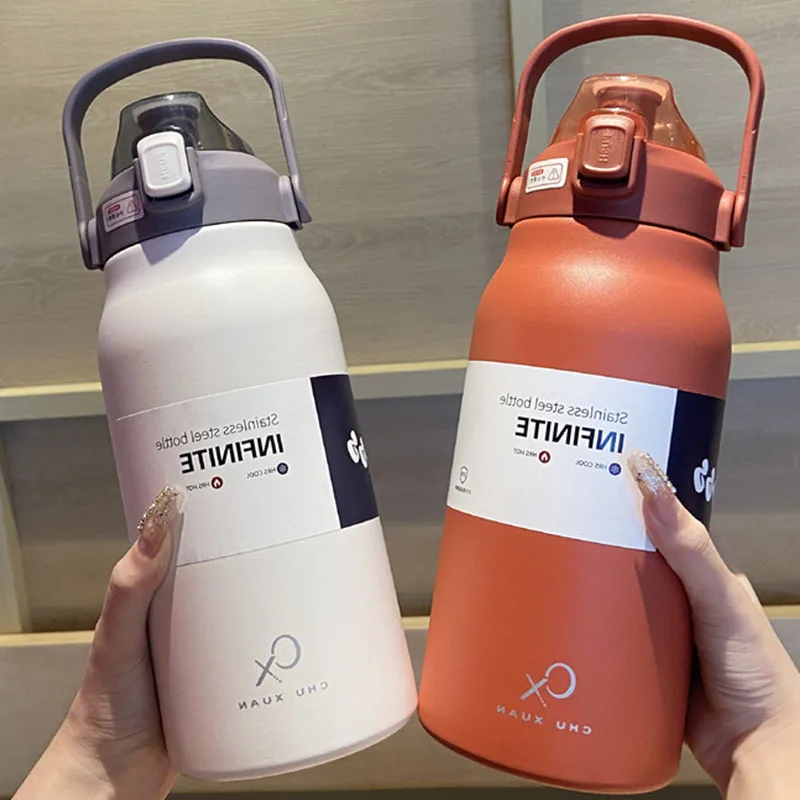 1700ML Large Capacity Thermo Bottle Outdoor Mug Stainless Steel Thermos Water Bottle Cold And Hot Tumbler Portable Vaccum Flask