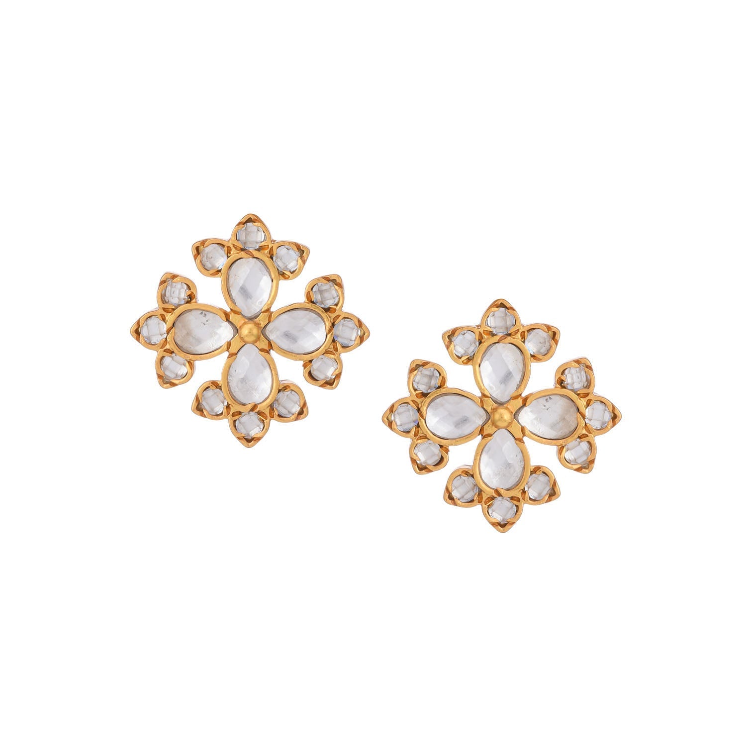 Noor Ear Studs Gold