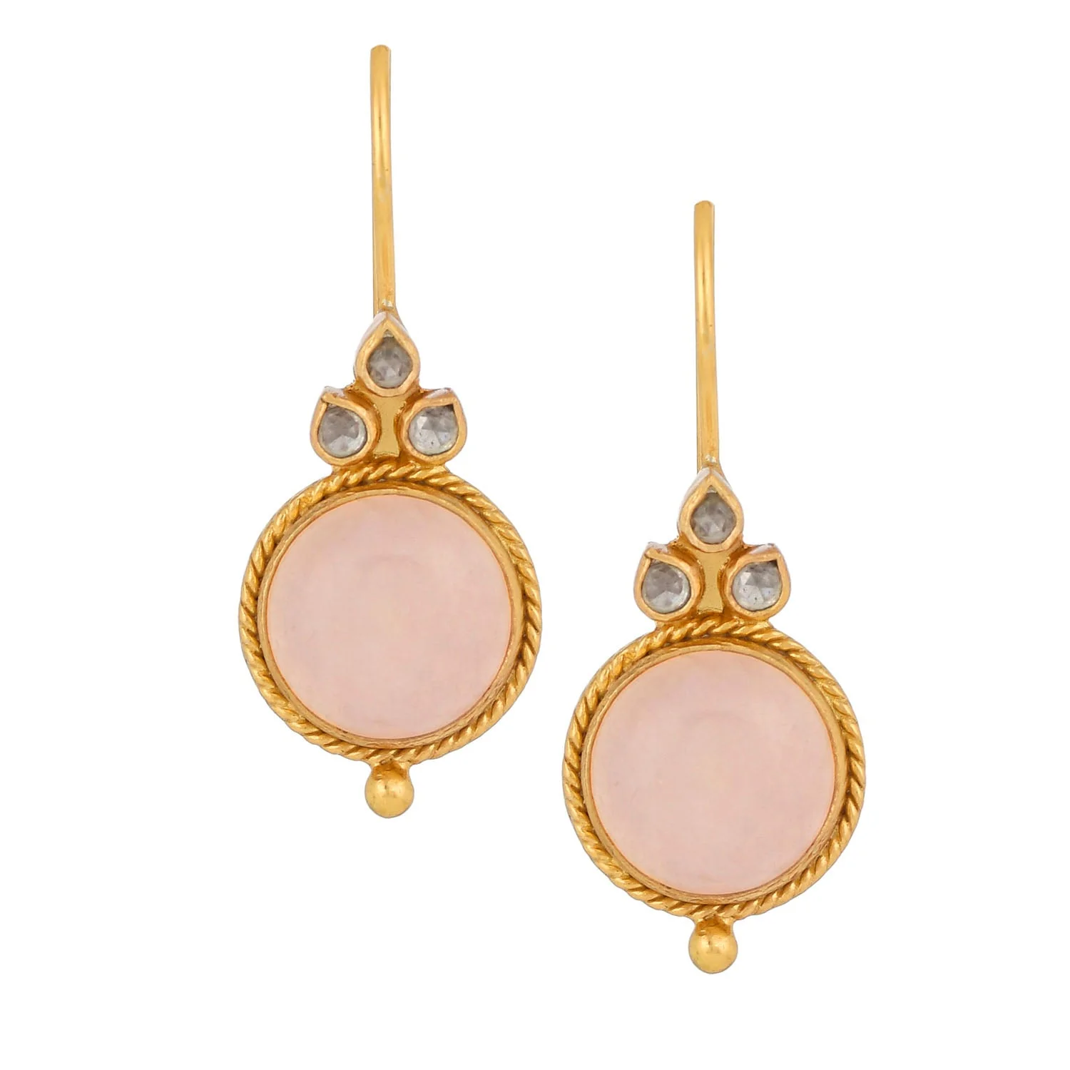 Megha Earrings Rose