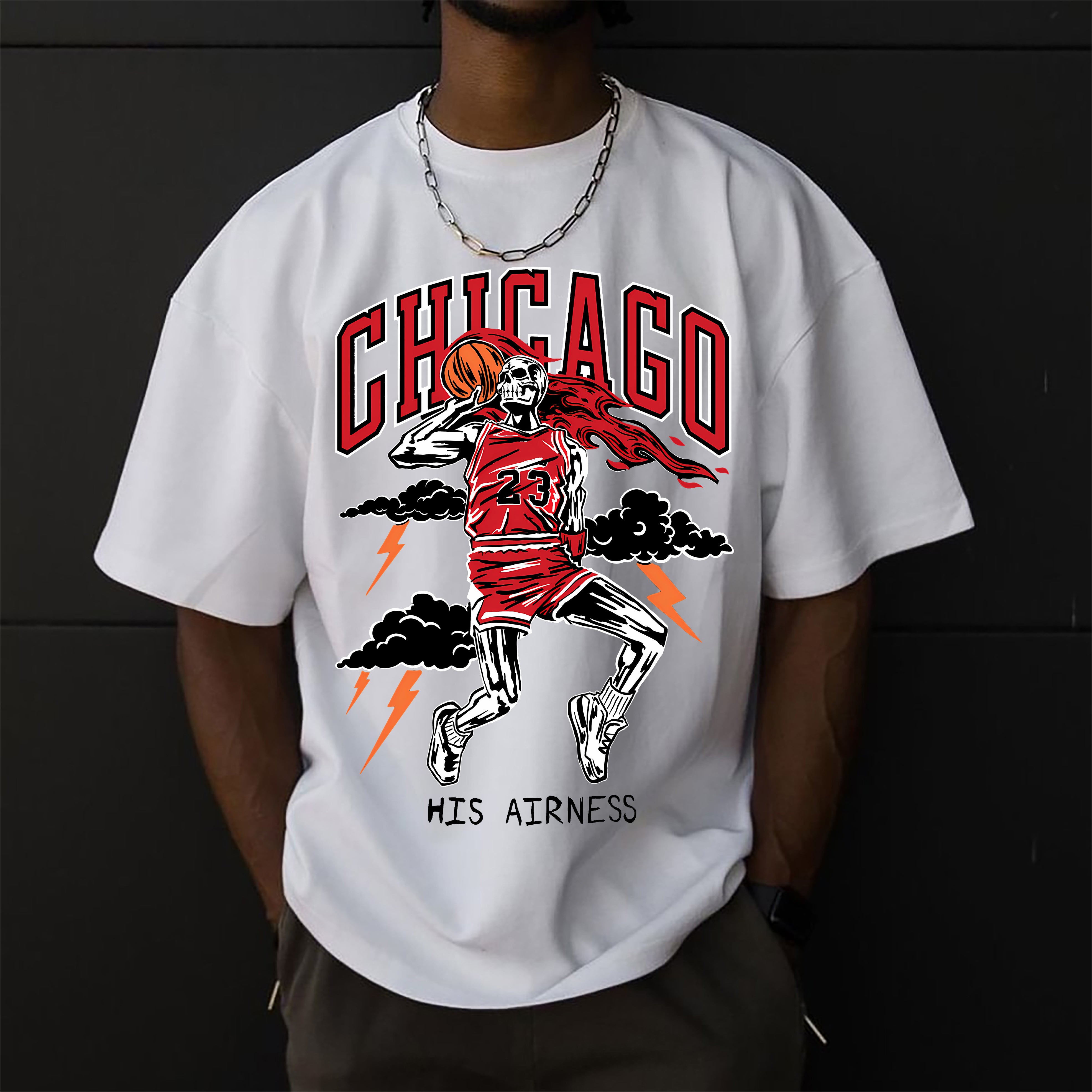 "Exciting 23 Chicago Basketball T-Shirt - Comfortable and Trendy Tee for Fans"