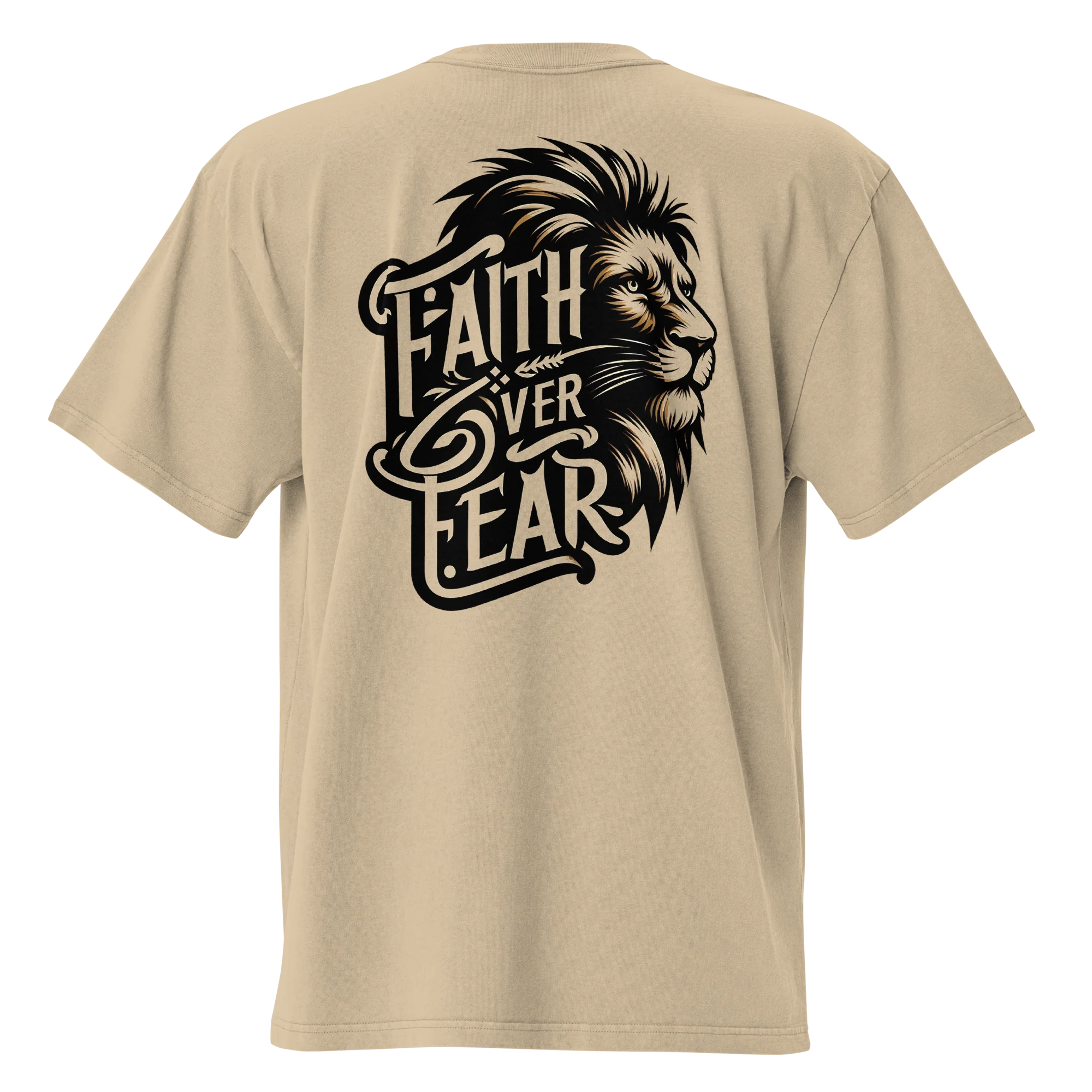 Faith over Fear Oversized T-Shirt