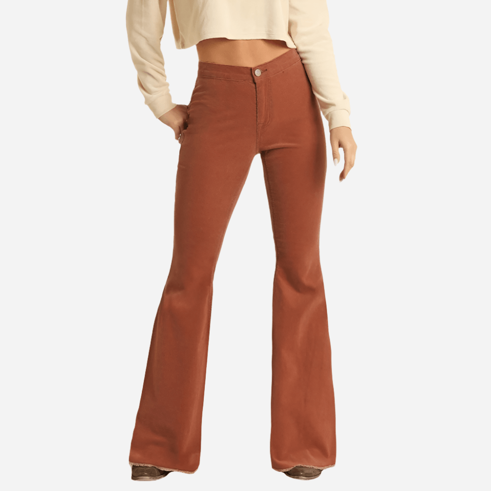 Corduroy Flare Jeans