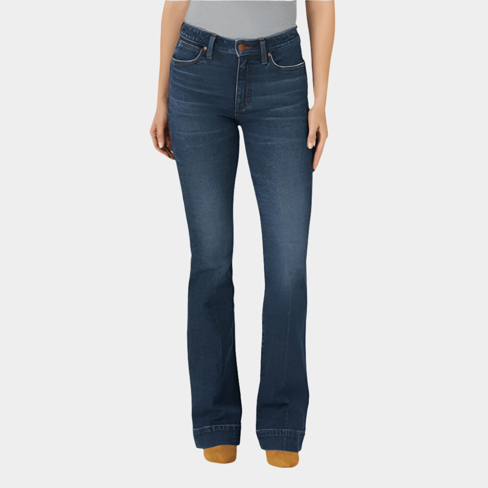 Retro High Rise Trouser Jean