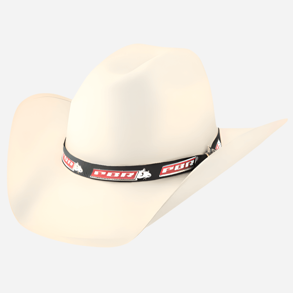 Committed To Win White Cowboy Hat