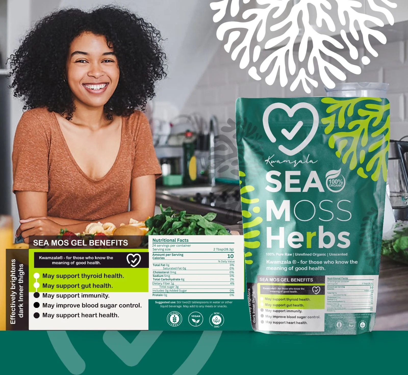 Sea moss dry herbs