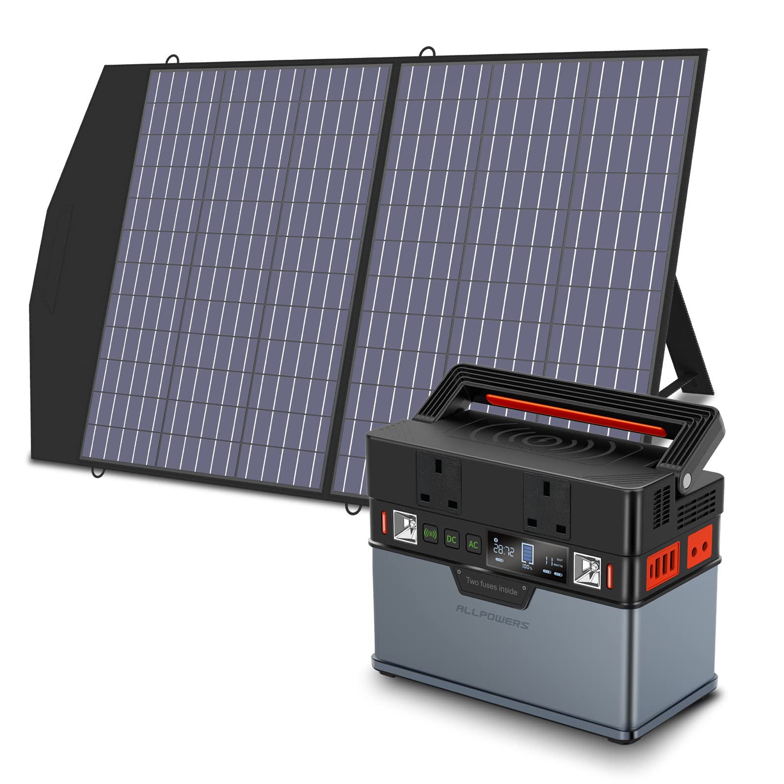 ALLPOWERS Solar Generator Kit 300W (S300 + SP027 100W Solar Panel)