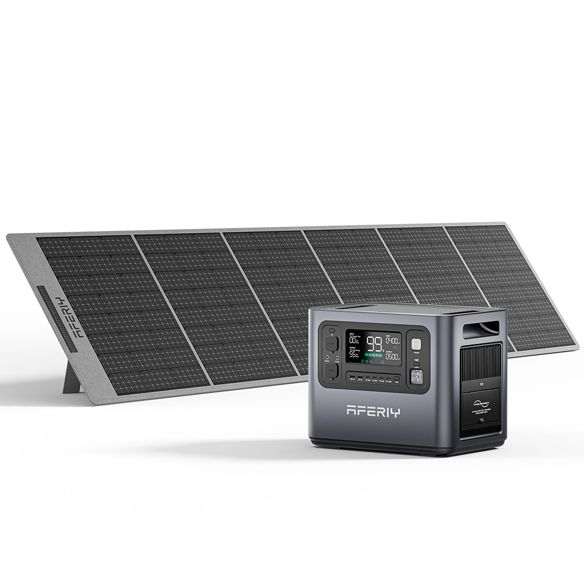 AFERIY P210 2400W Solar Generator Kit