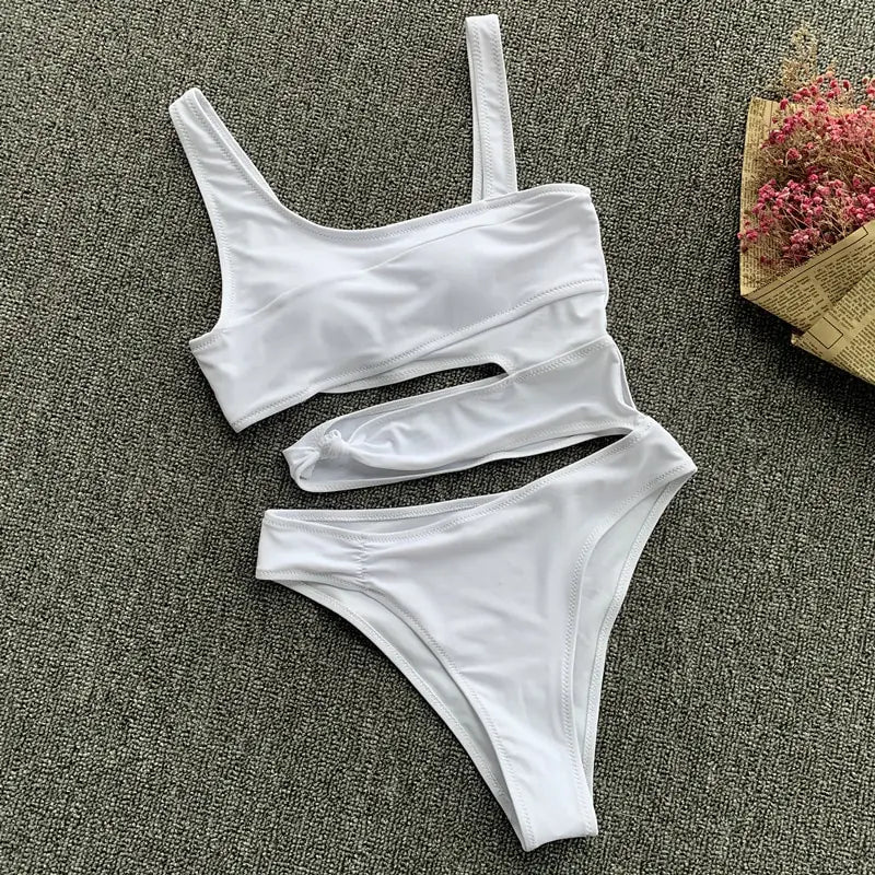 Wavey Chic Set - White