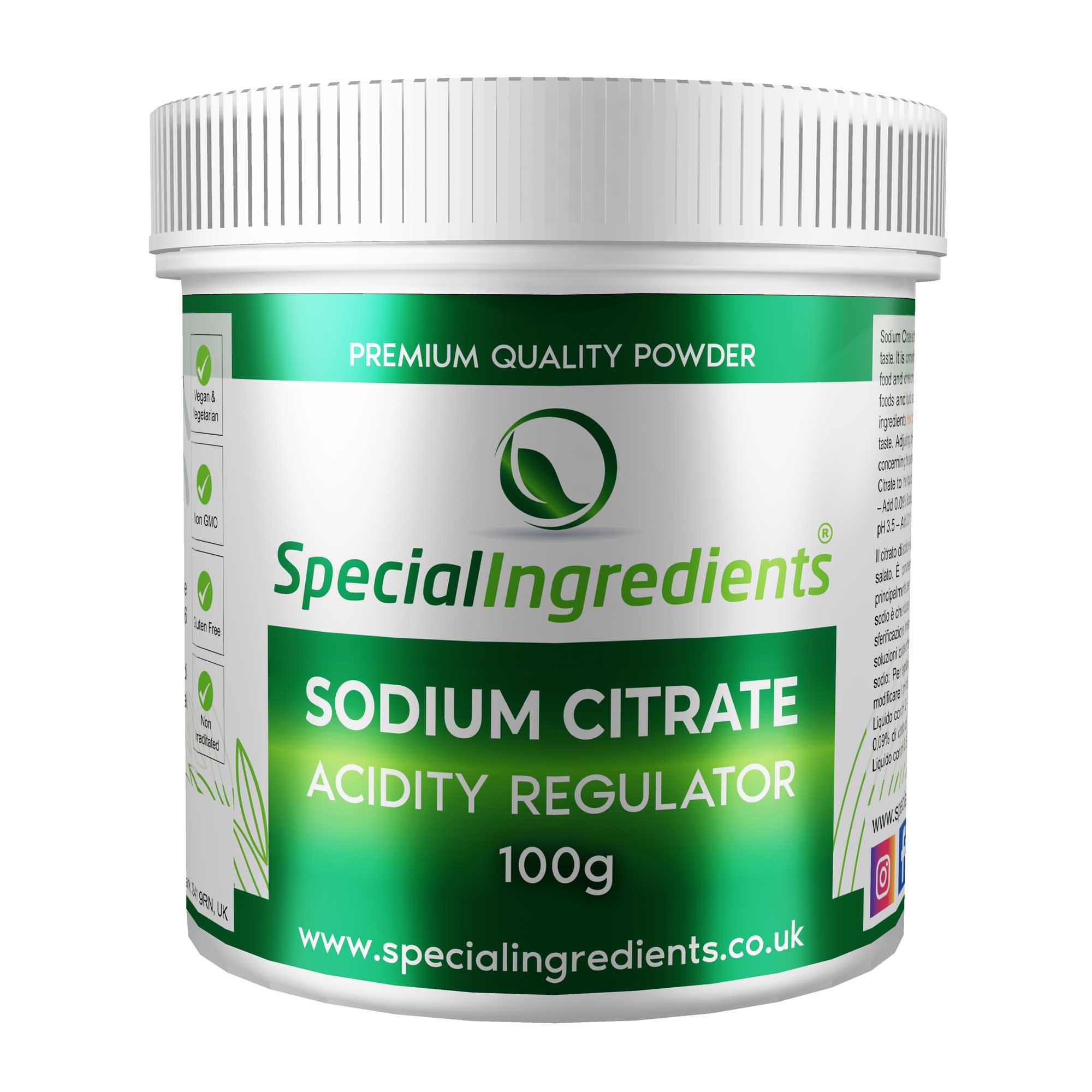 Sodium Citrate ( Buffer Salt ) 100g