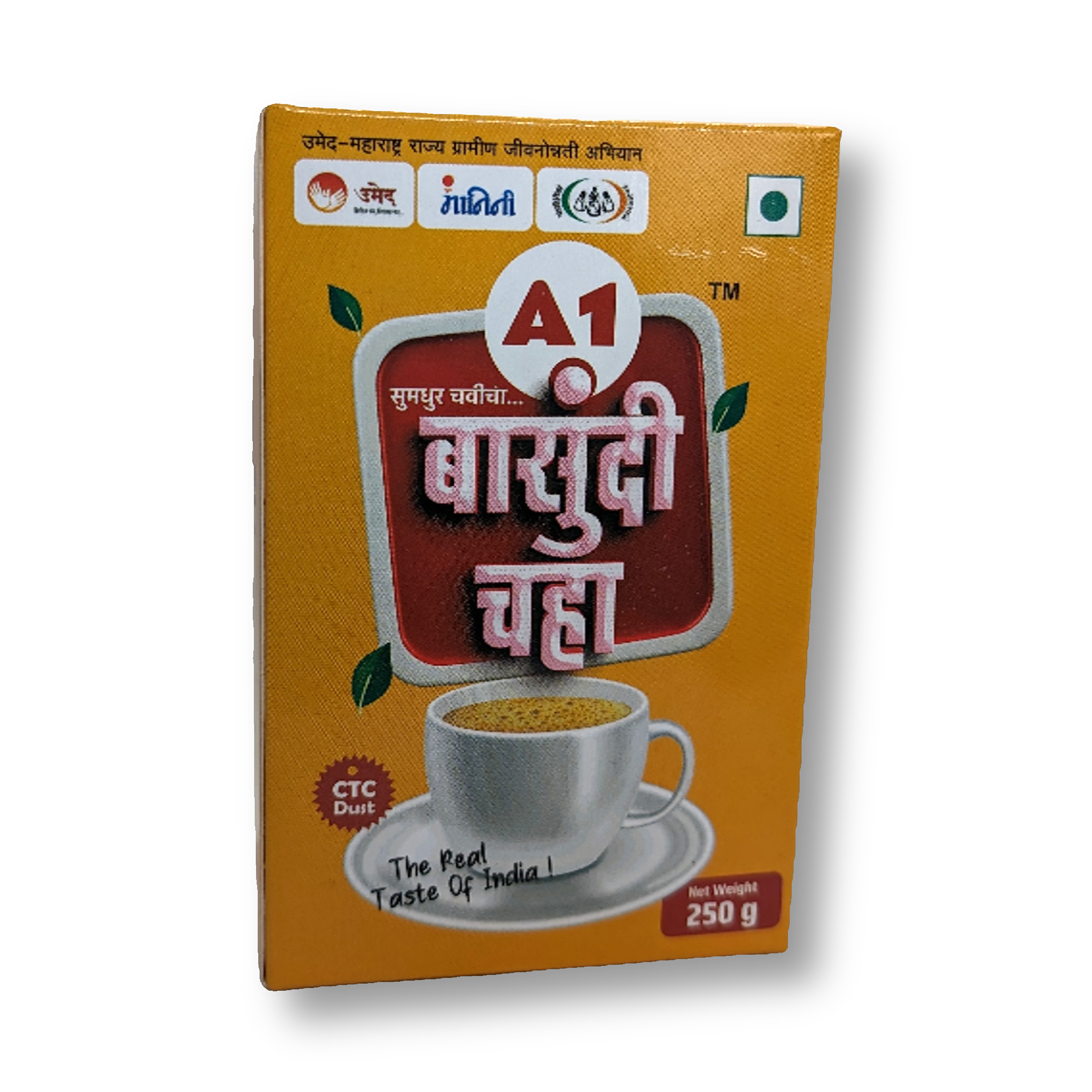 A1 BASUNDI TEA Basundi Natural Flavoured Tea Powder, No Artificial Colour, 250 gms (240 cups)