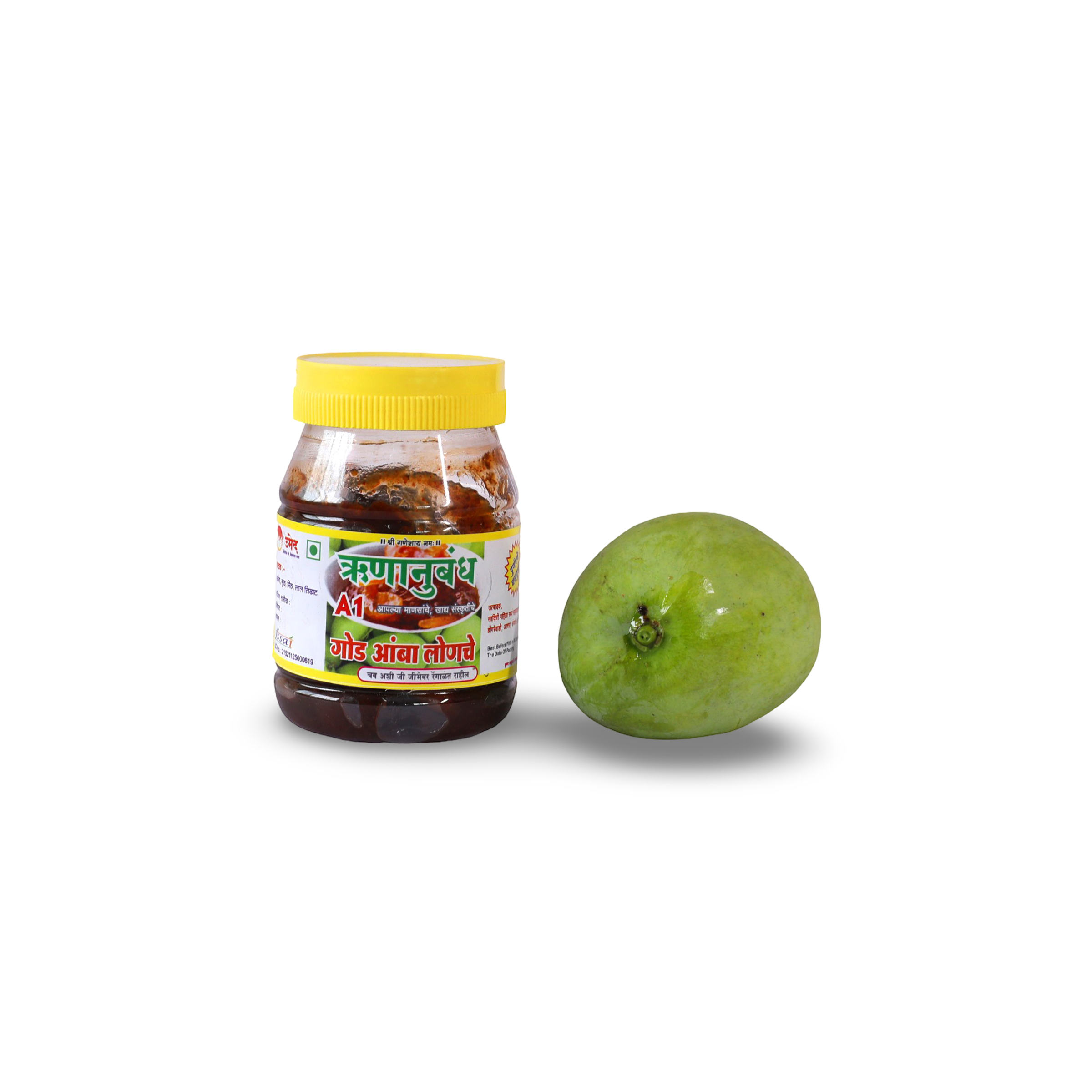 RUNANUBANDH Sweet Mango Pickle, Natural Ingredients, No Artificial Essence, Pack of 1000 gms