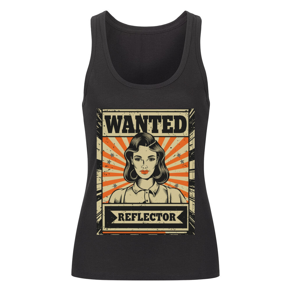 Reflector Wanted Frauen Tank Top