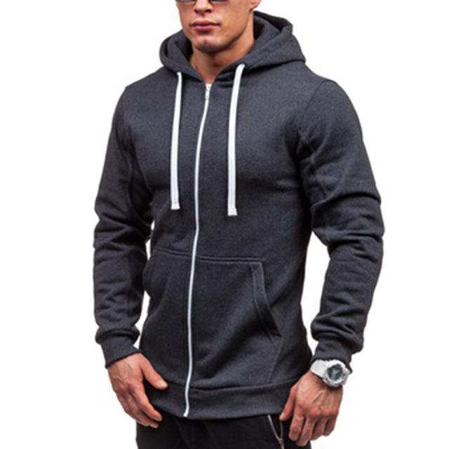 Men Black Hip Hop Mantle Hoodies