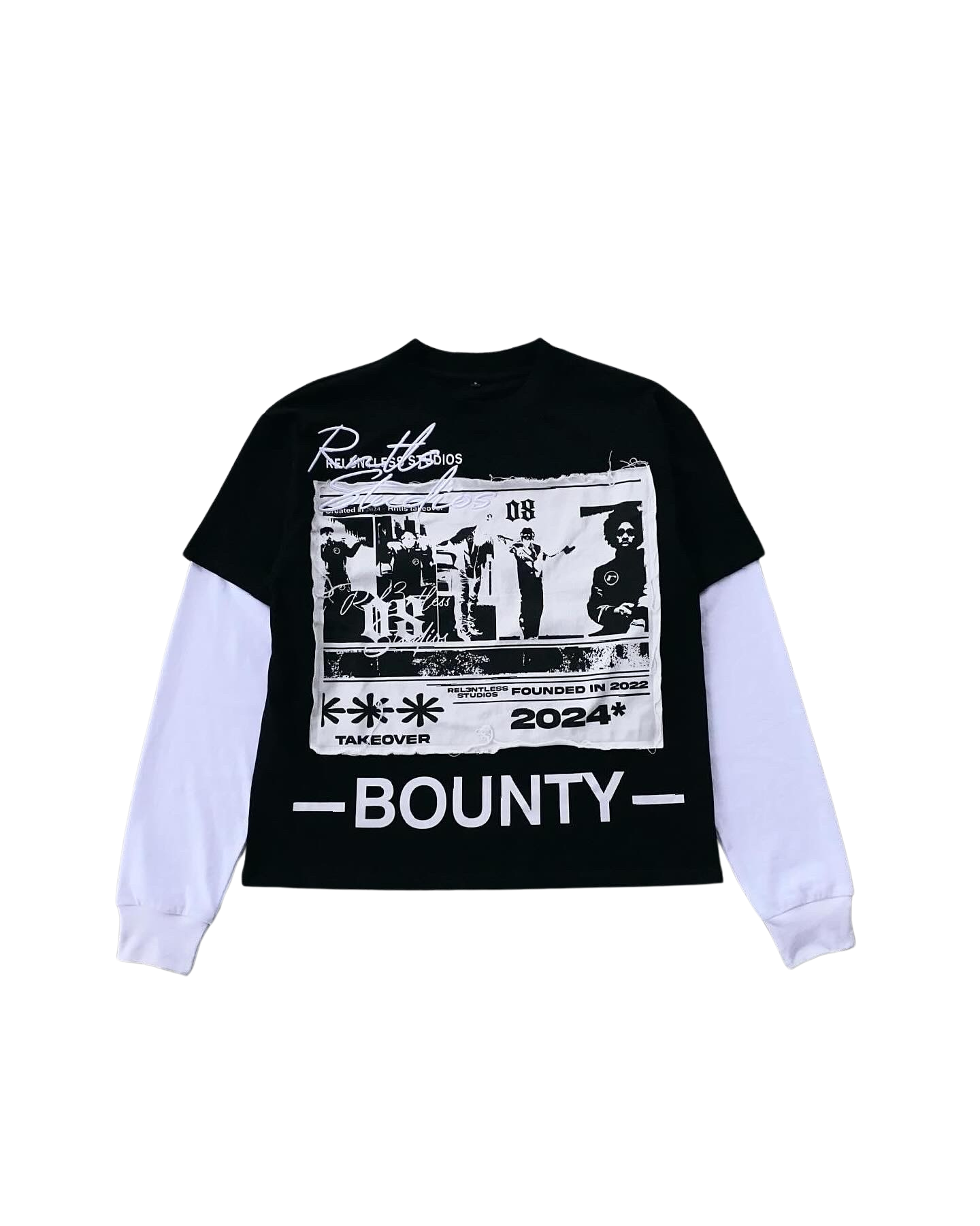 -BOUNTY- DOUBLE LAYERED TEE