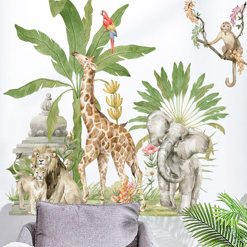 Animals in a jungle