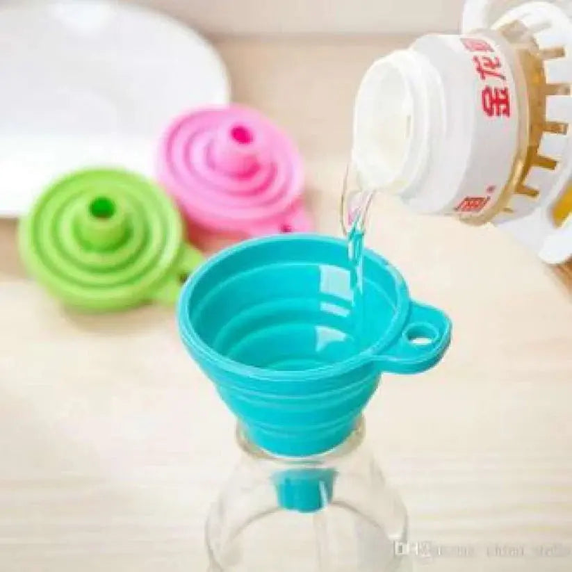 Mini Collapsible Silicone Funnel