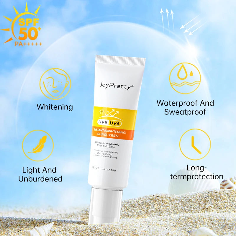 JoyPretty Facial Body Sunscreen Whitening Sun Cream Solar Blocker Skin Protective