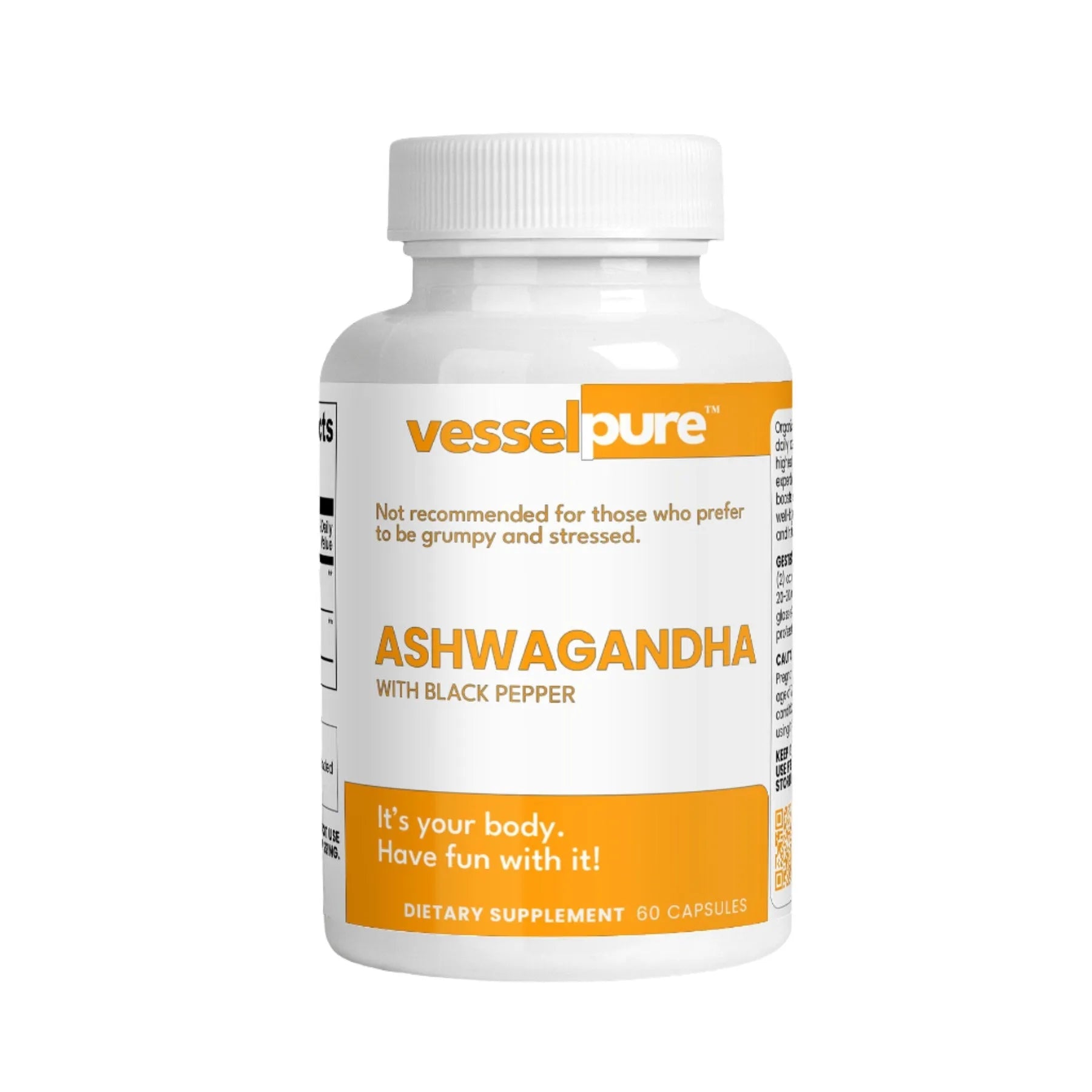 Organic Ashwagandha with Black Pepper