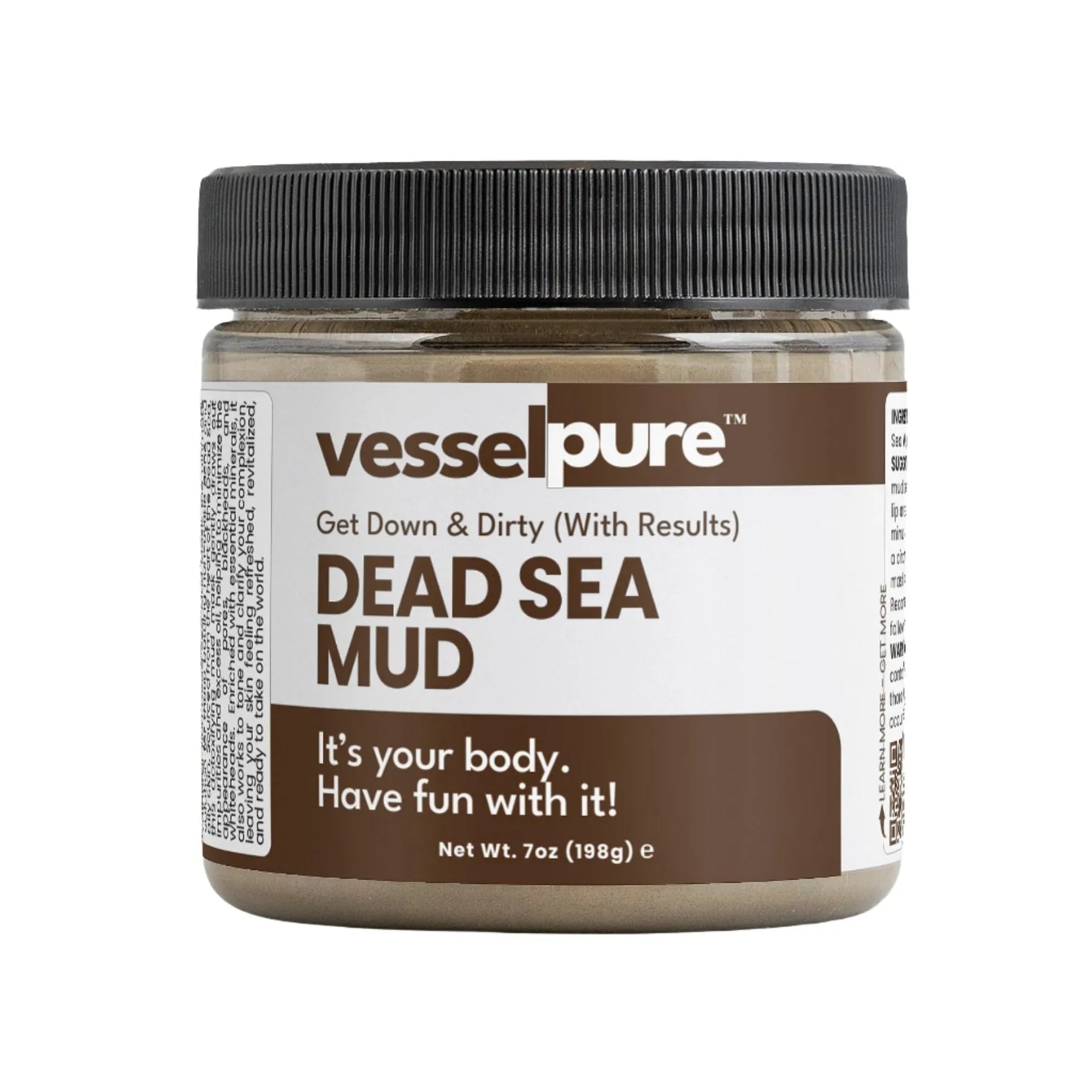 Natural Dead Sea Mud Mask - Acne Treatment, Pore Reducer & Skin Toner