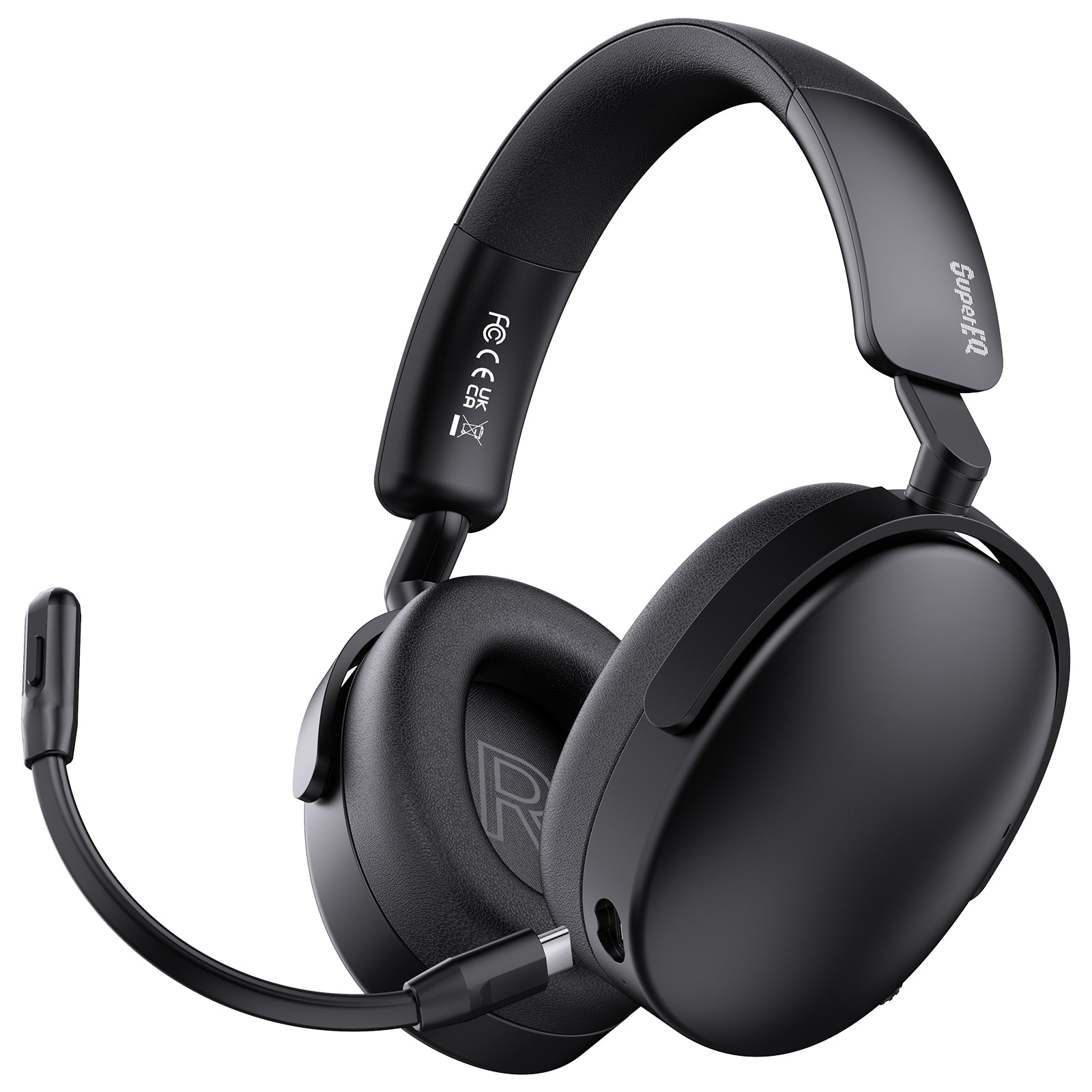 SuperEQ A200 Over Ear Headset Hybrid Active Noise Canceling Hi-Res Audio 6-Mic AI ENC