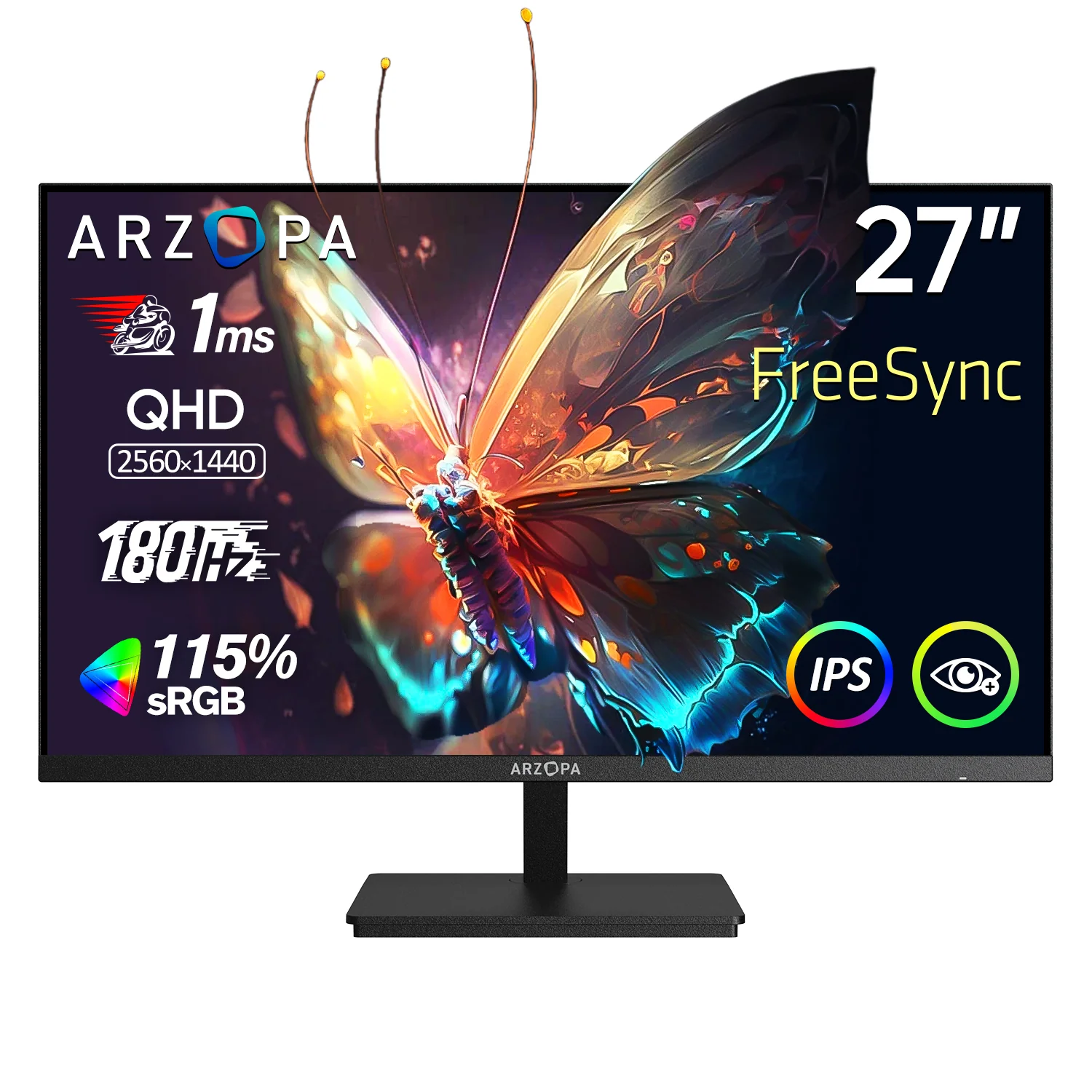 ARZOPA M1RC-27" 180Hz 2K QHD Gaming Monitor