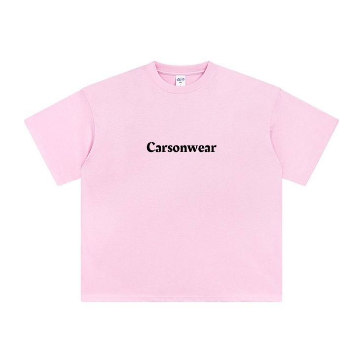 Carsonwear 200gsm Box T-SHIRT( rubber print)