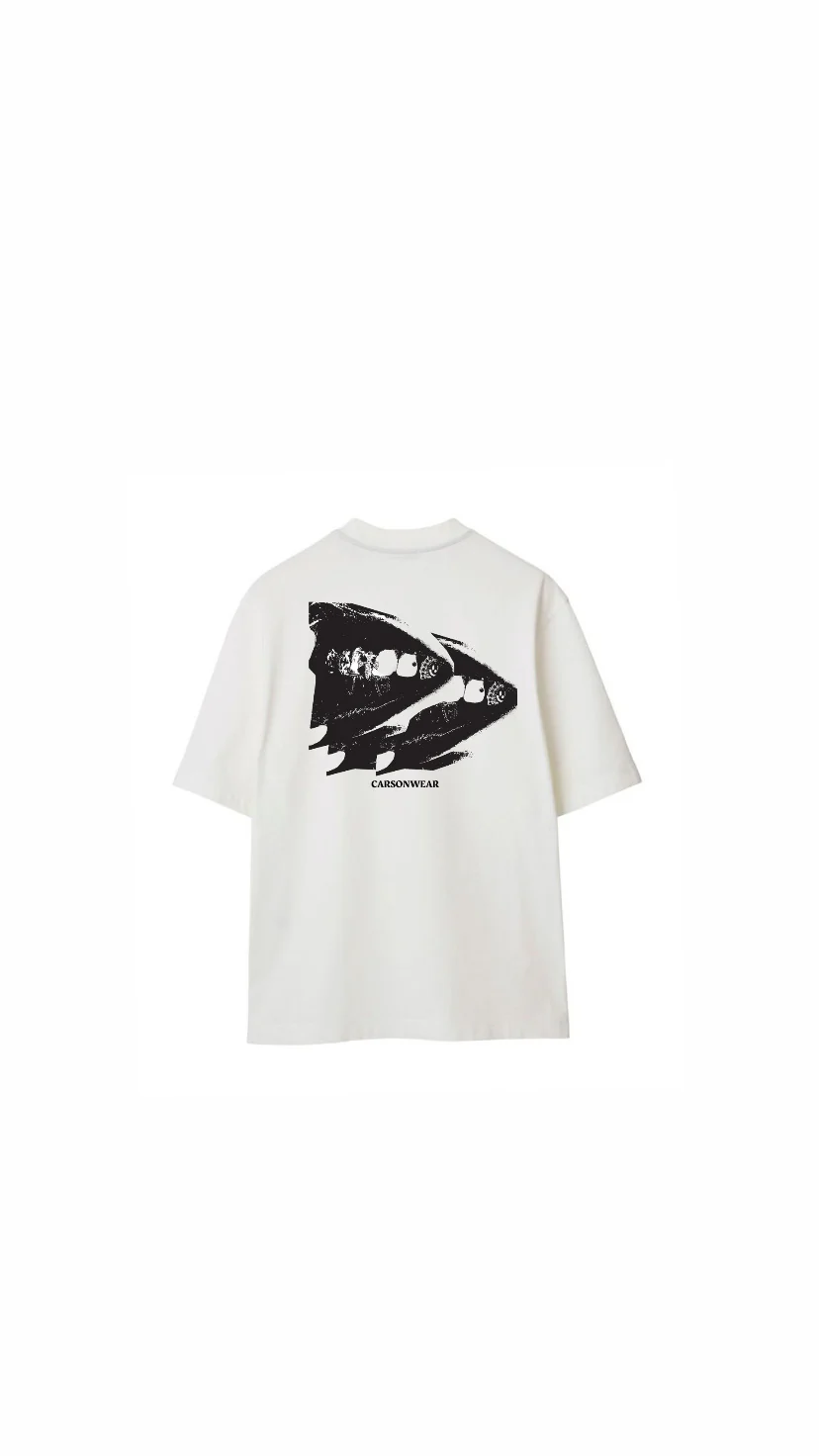 CARSONWEAR DOUBLE GRILL SMILE T-SHIRT