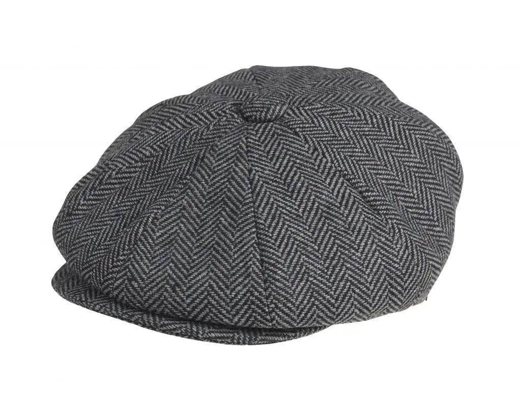 Peaky Blinders Cap Grey Herringbone