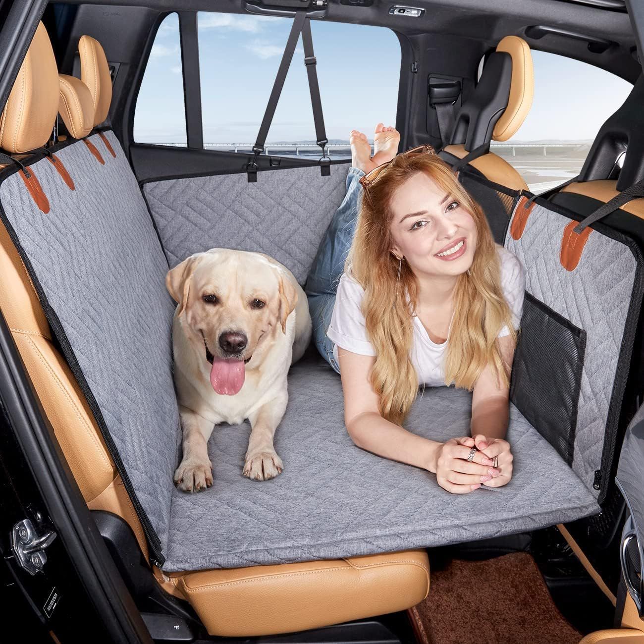 Pet Hard Bottom Car Seat Cover