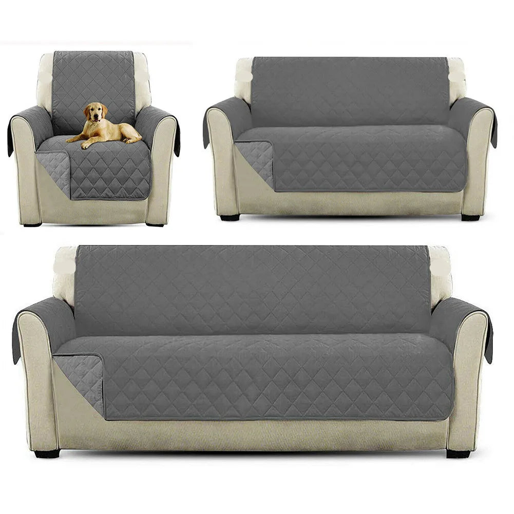 Non-slip Waterproof Quilted Sofa Cover