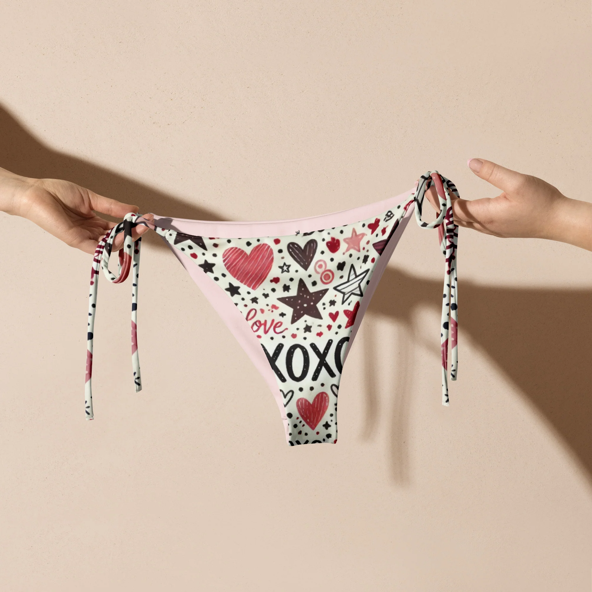 Whispering Hearts Bikini Bottom