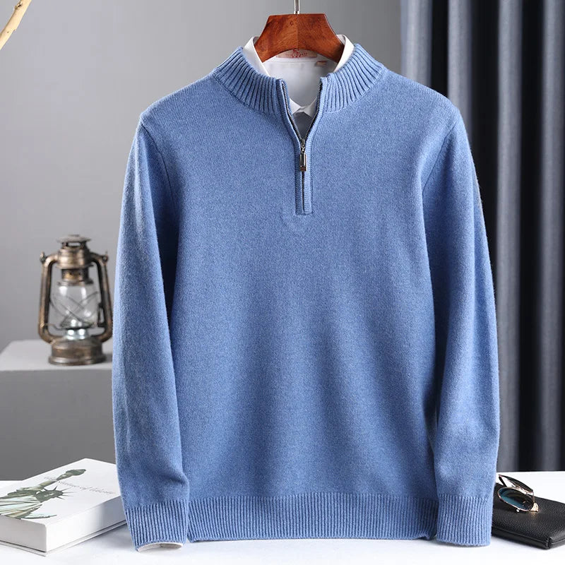 Cashmere Wool Quarterzip