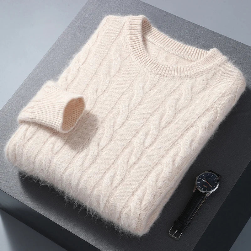 Mink Cashmere Wool Sweater