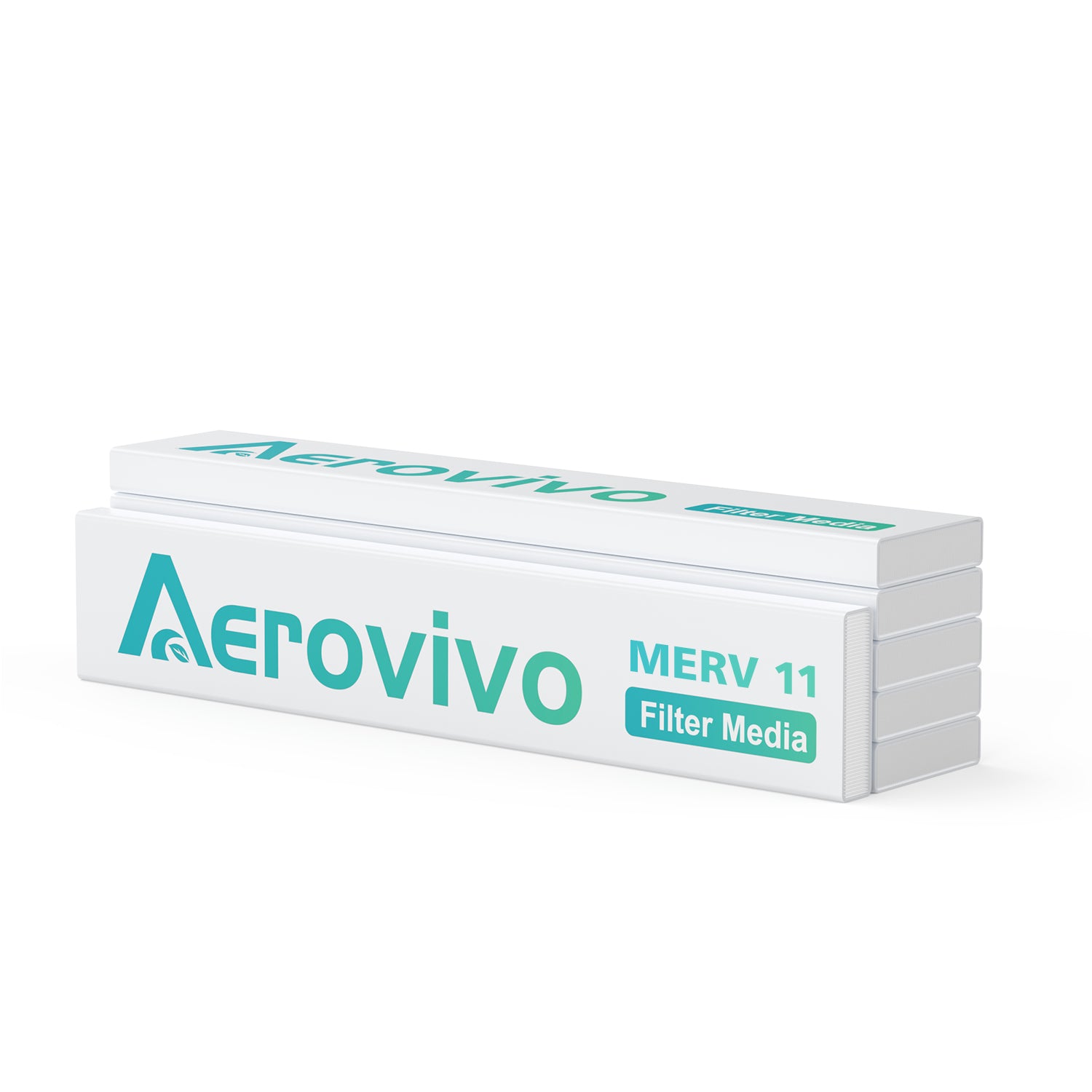 4 Pack 16x20x1 MERV 11 Media Only for AErovivo Frame